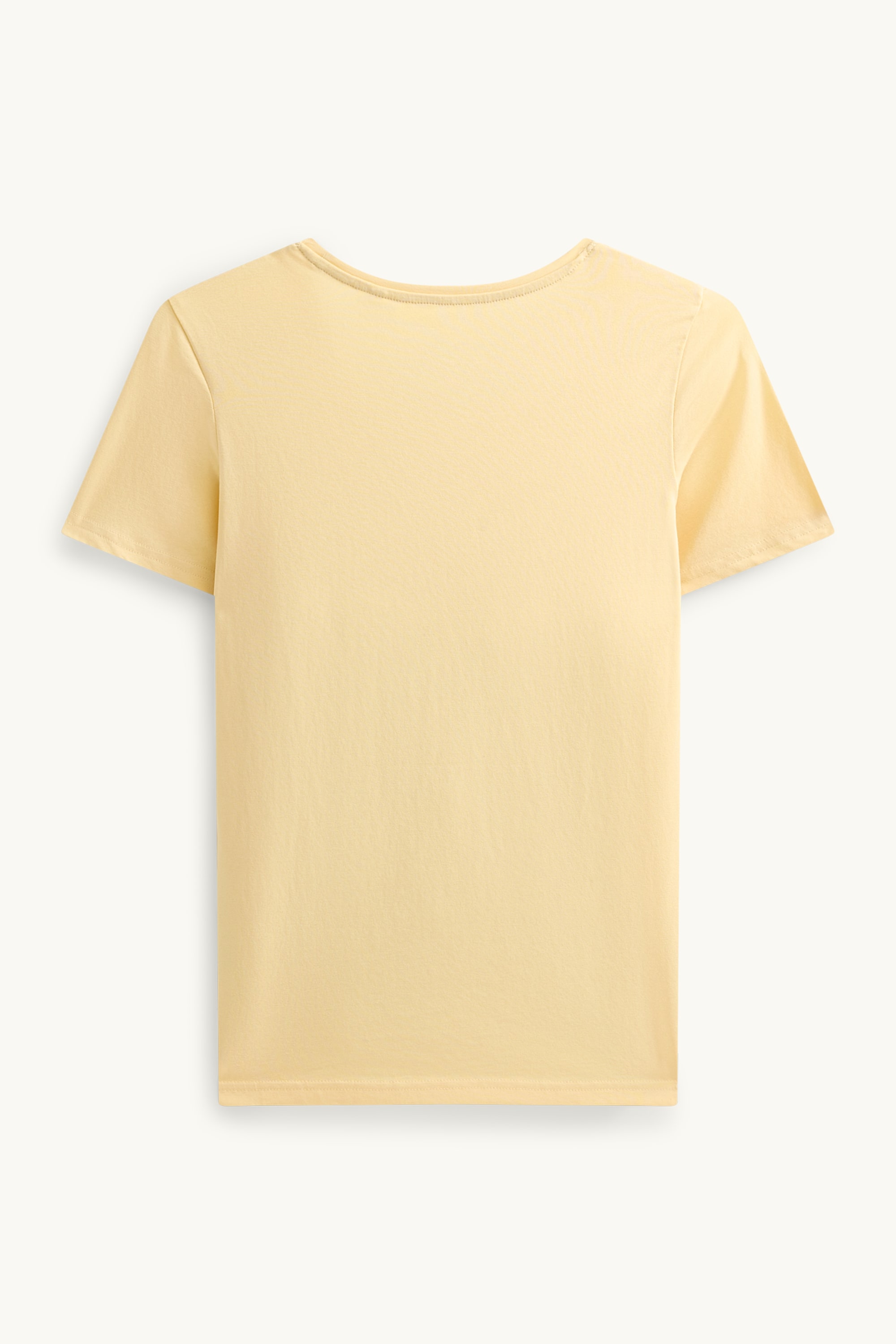 T-shirt - slim fit yellow