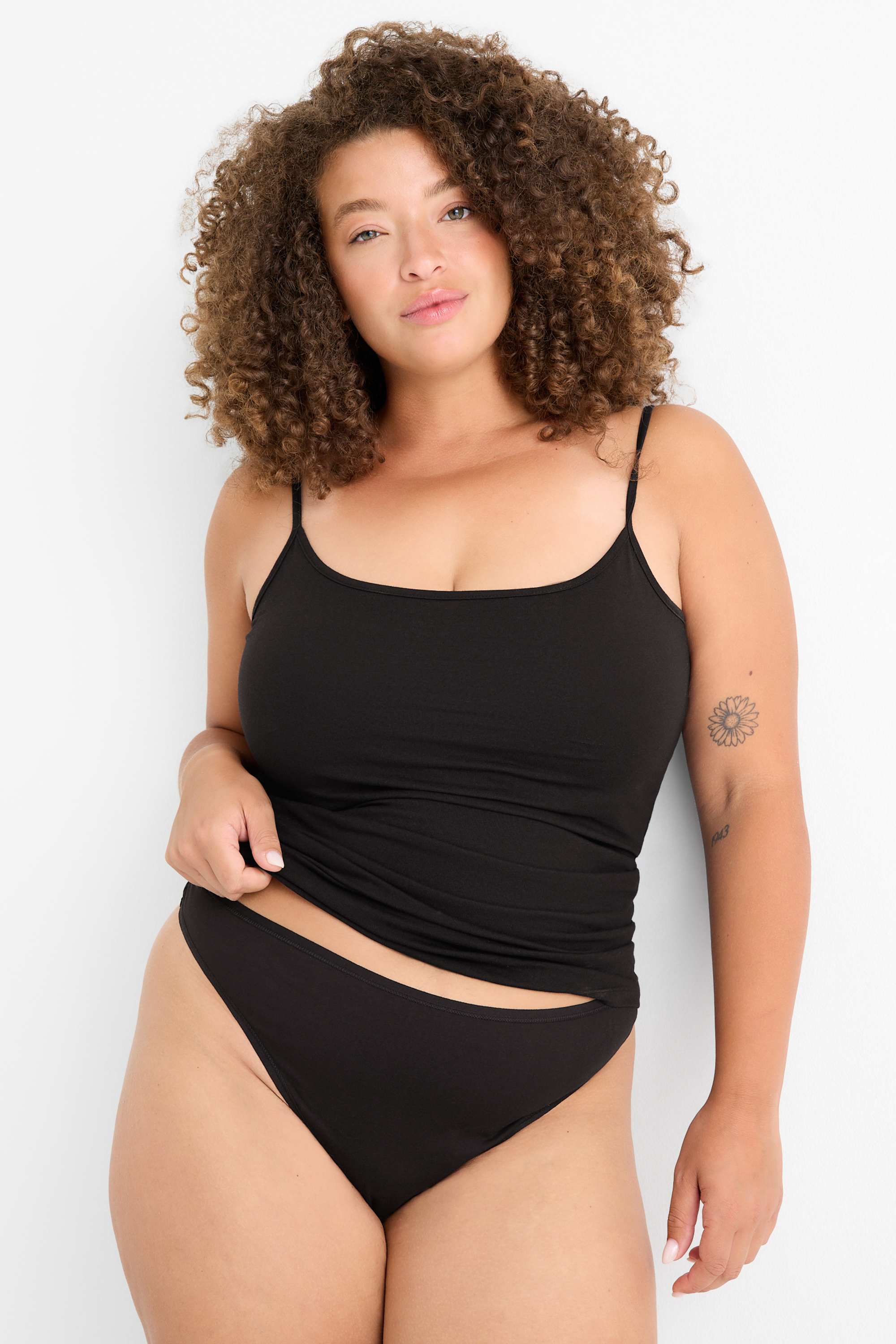 Multipack of 3 - thong black