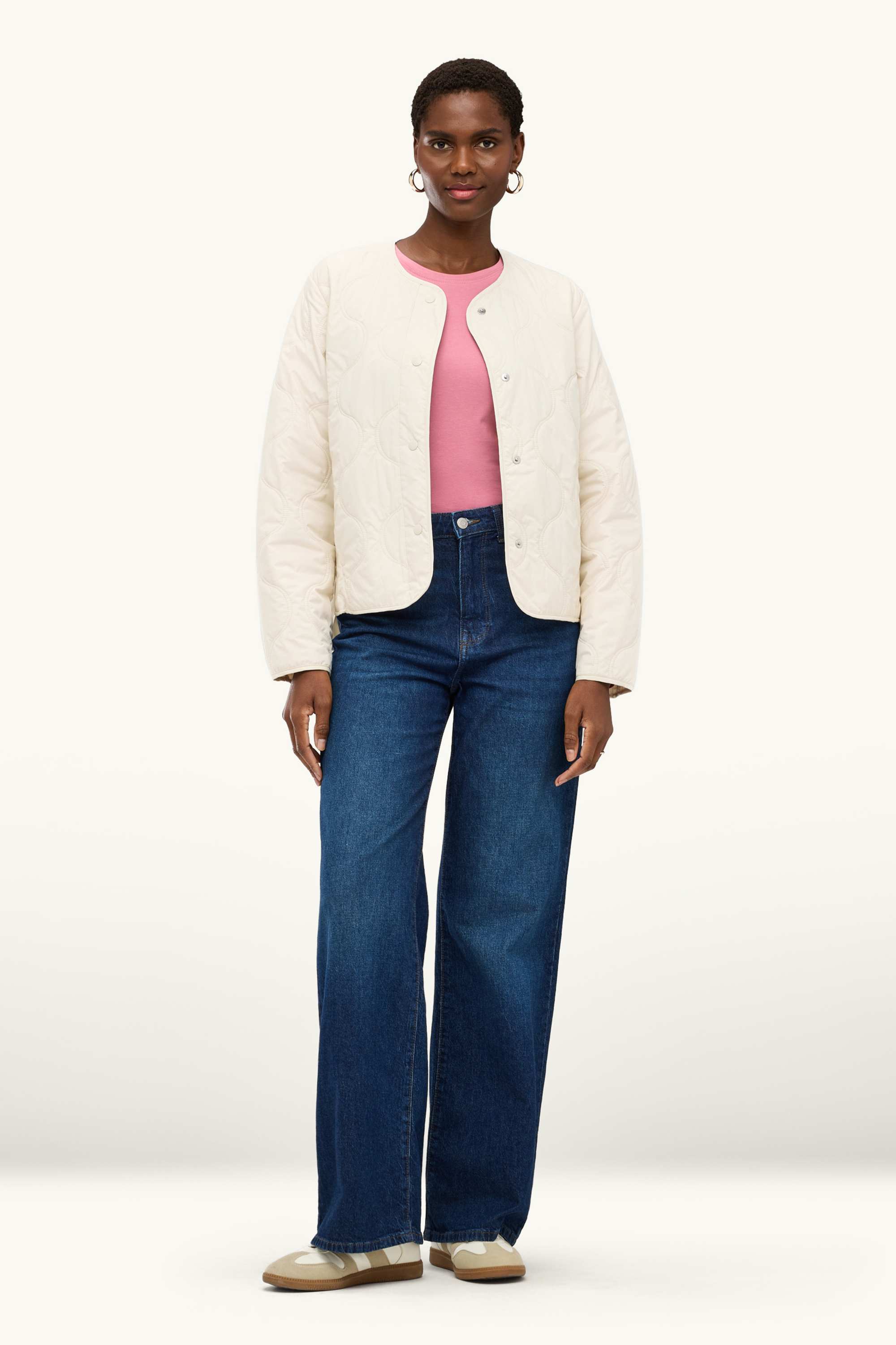 Long sleeve top - slim fit pink