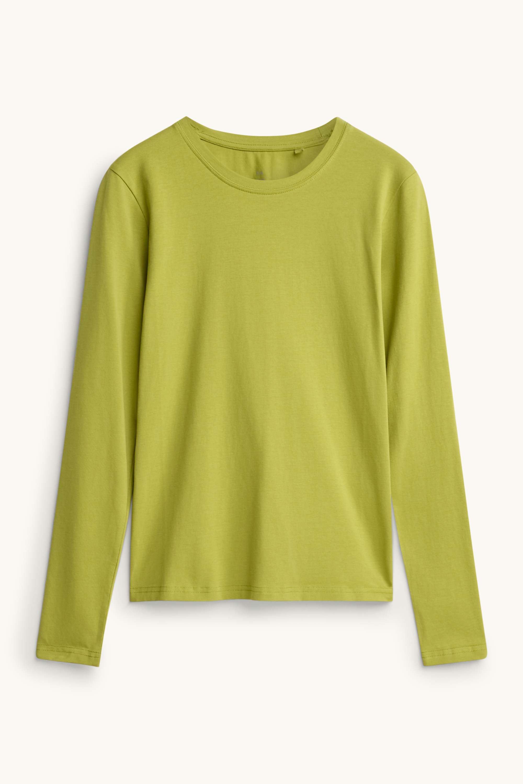 Long sleeve top - slim fit green