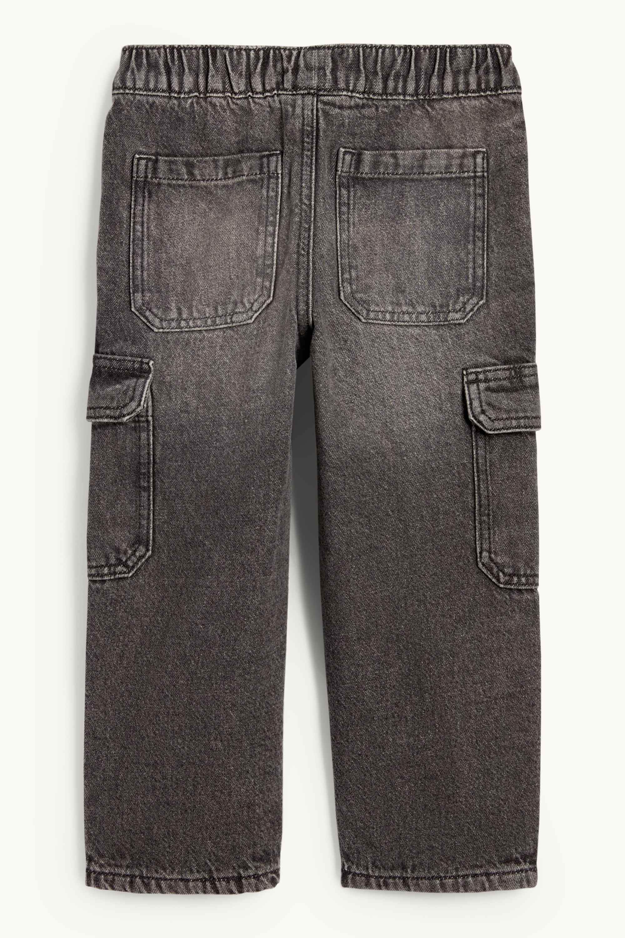 Cargo jeans - thermal jeans denim-gray