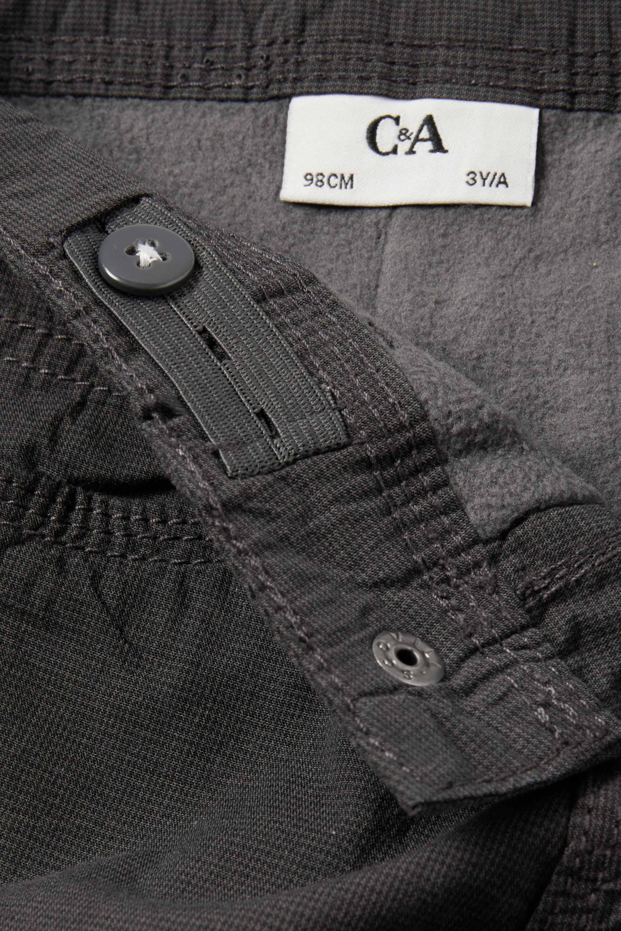 Thermal trousers - textured black
