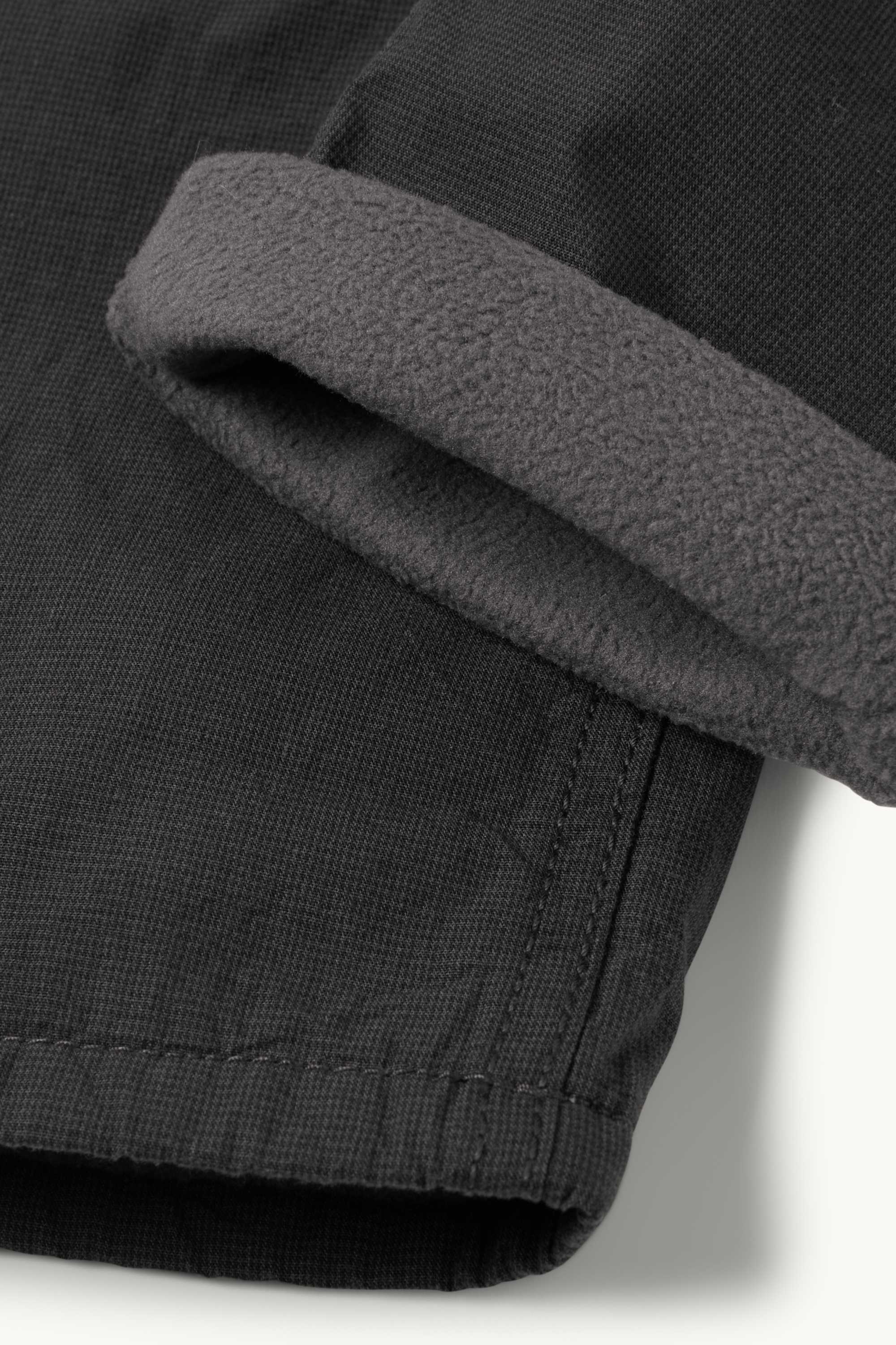 Thermal trousers - textured black