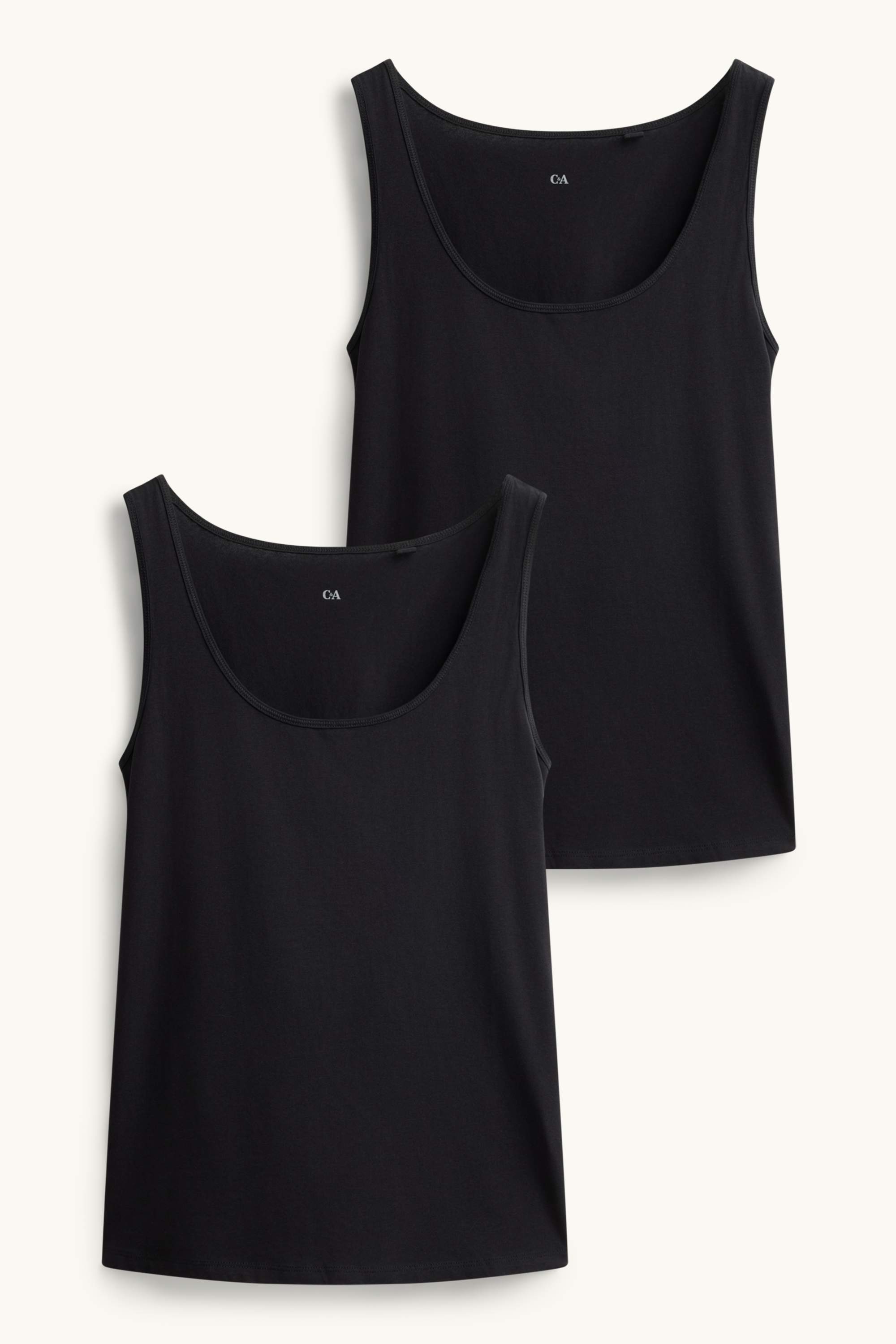 Multipack of 2 - top black