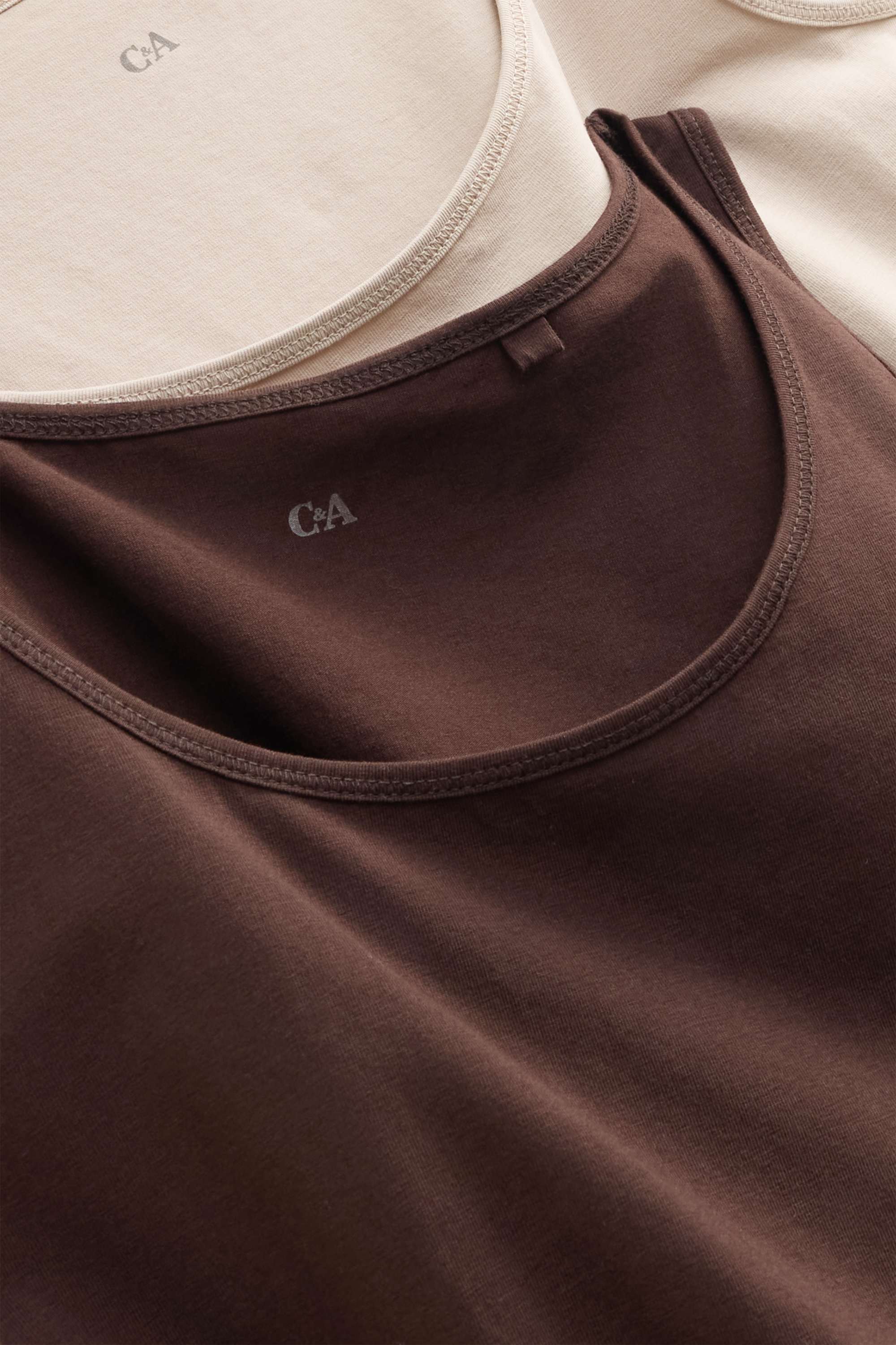Multipack of 2 - top brown