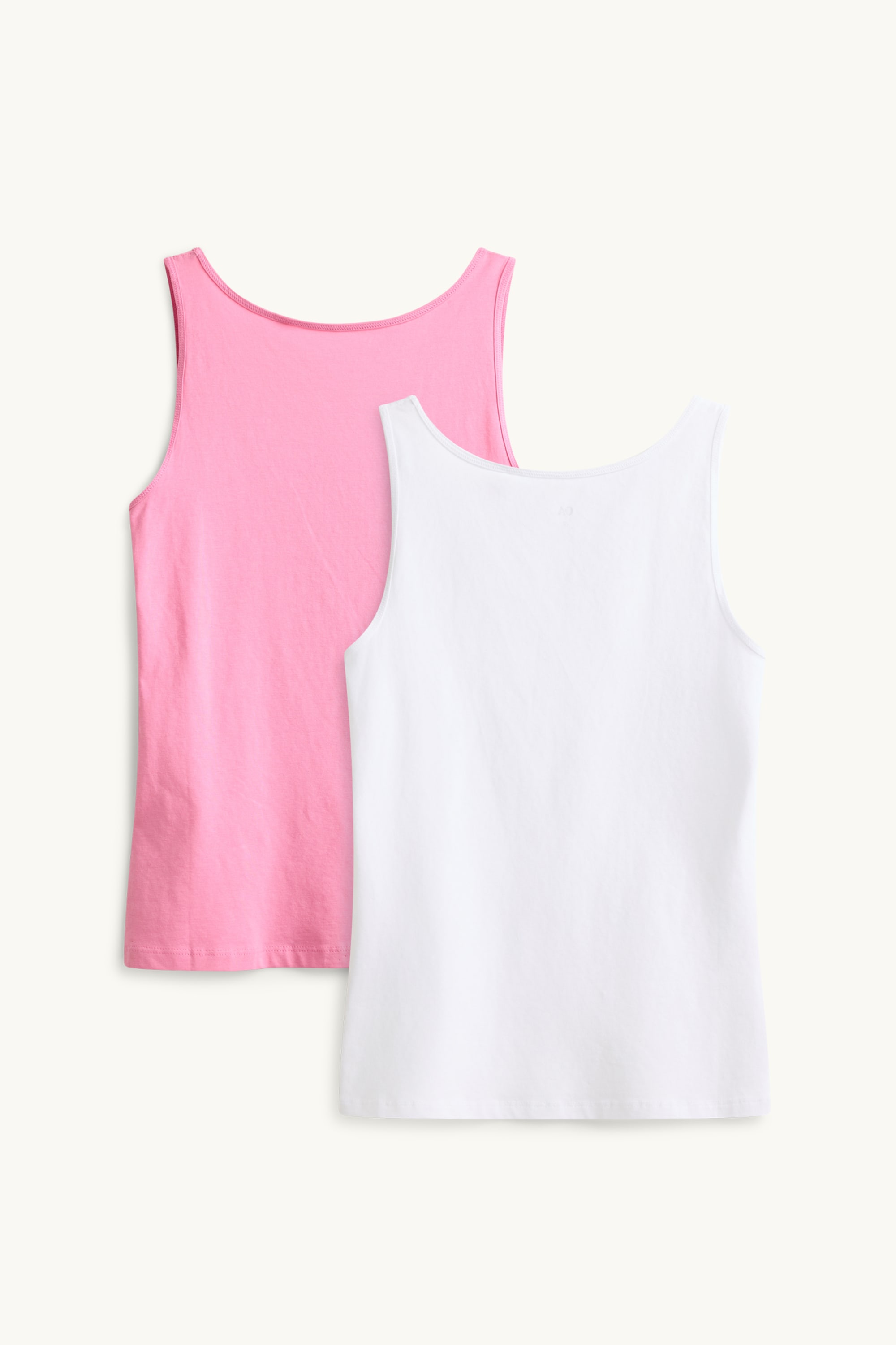 Multipack of 2 - top white / pink