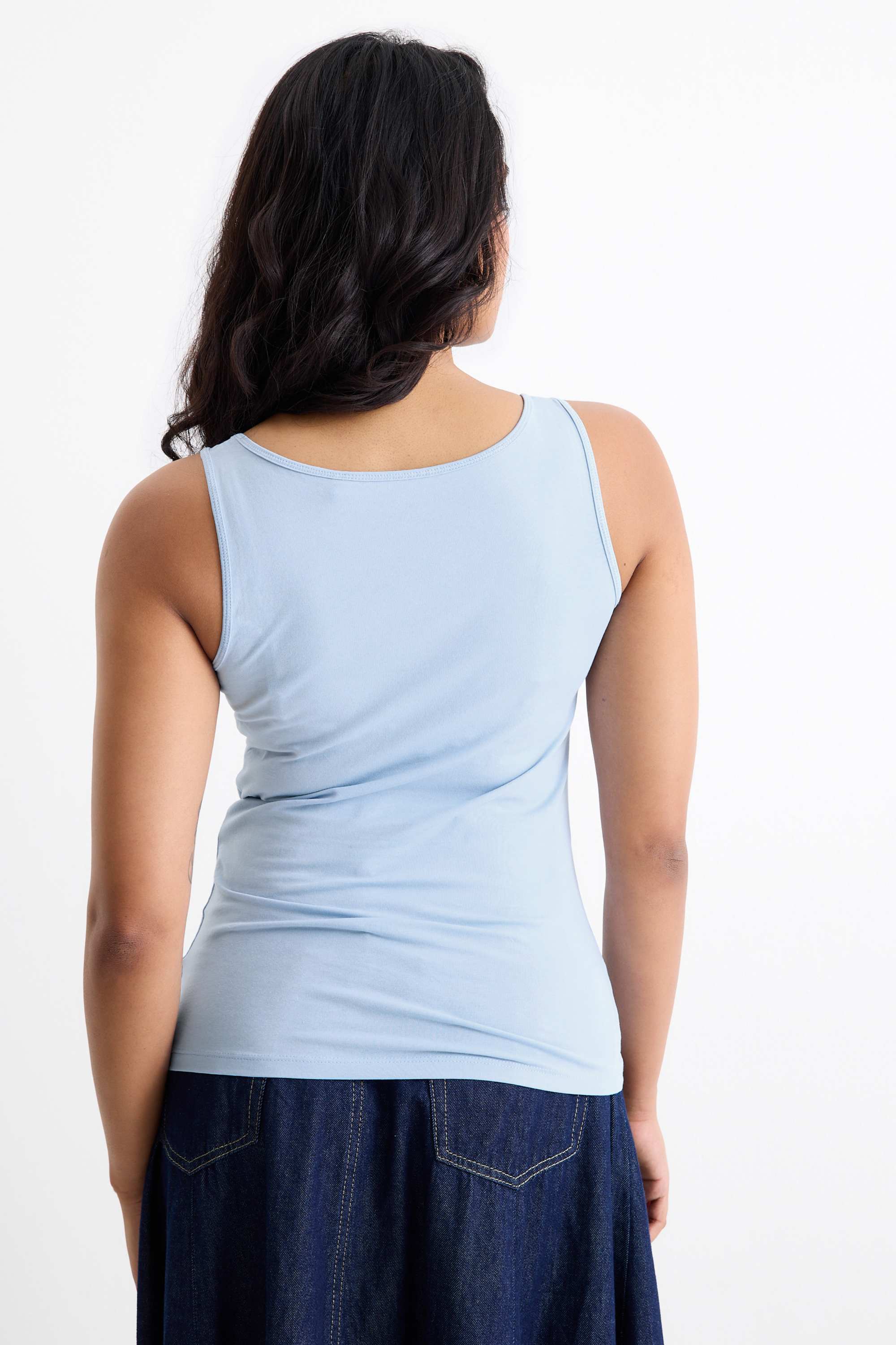 Multipack of 2 - top light blue
