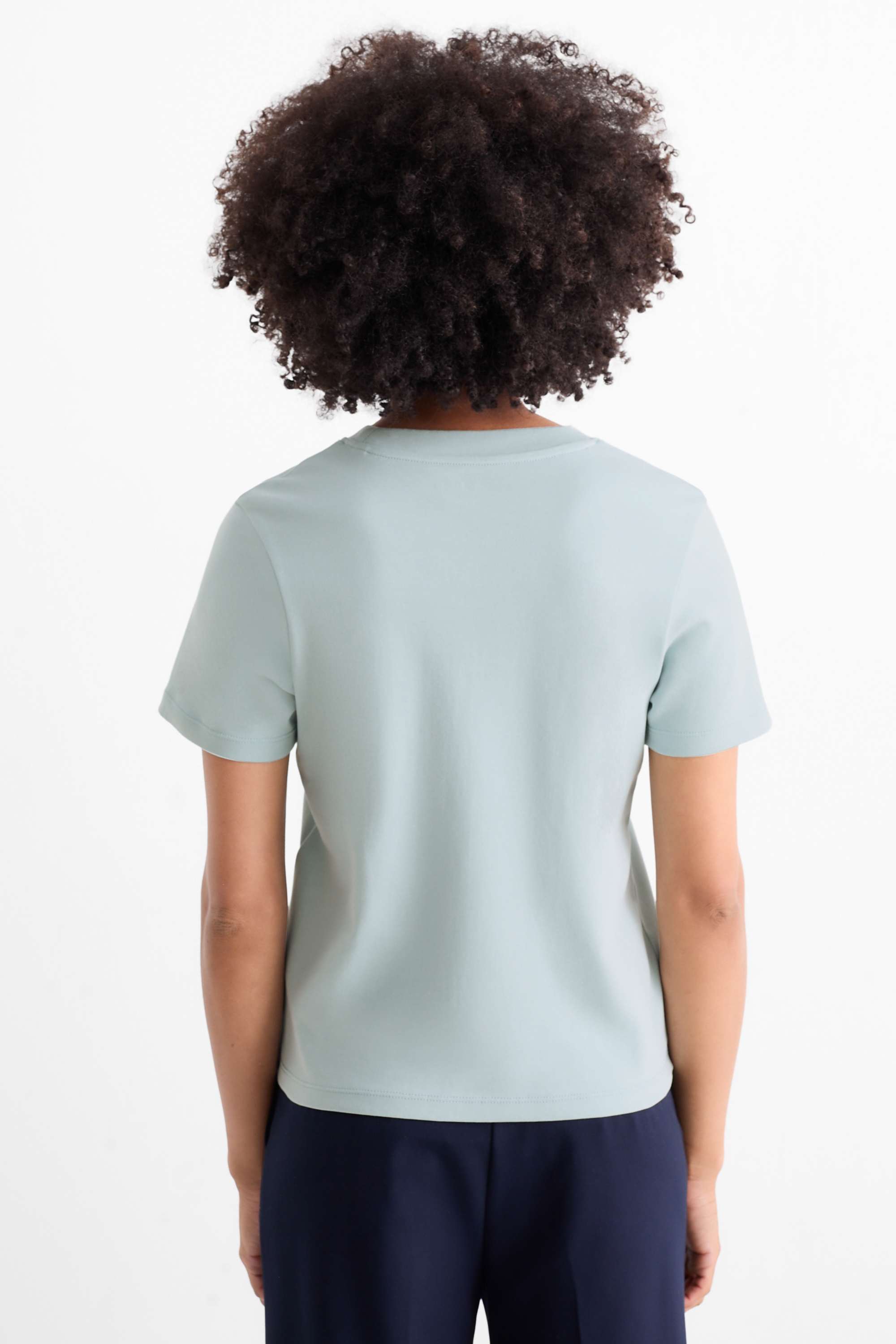 T-shirt - slim fit mint green