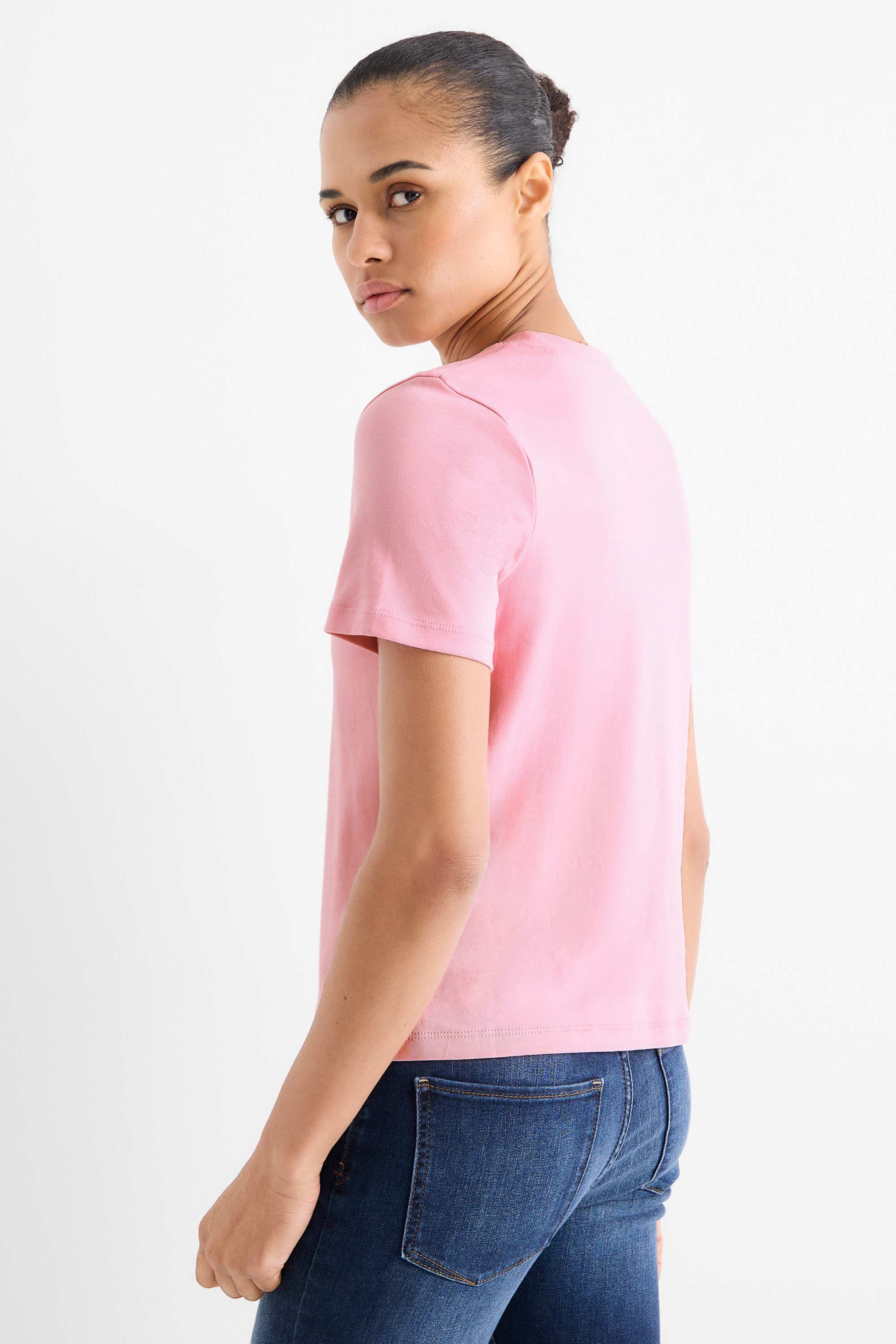 T-shirt - slim fit pink