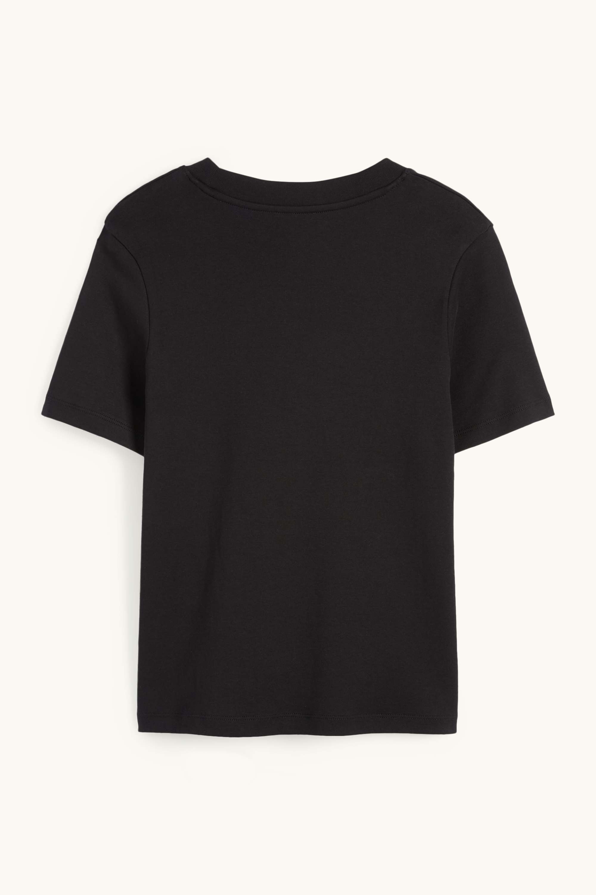 T-shirt - slim fit black
