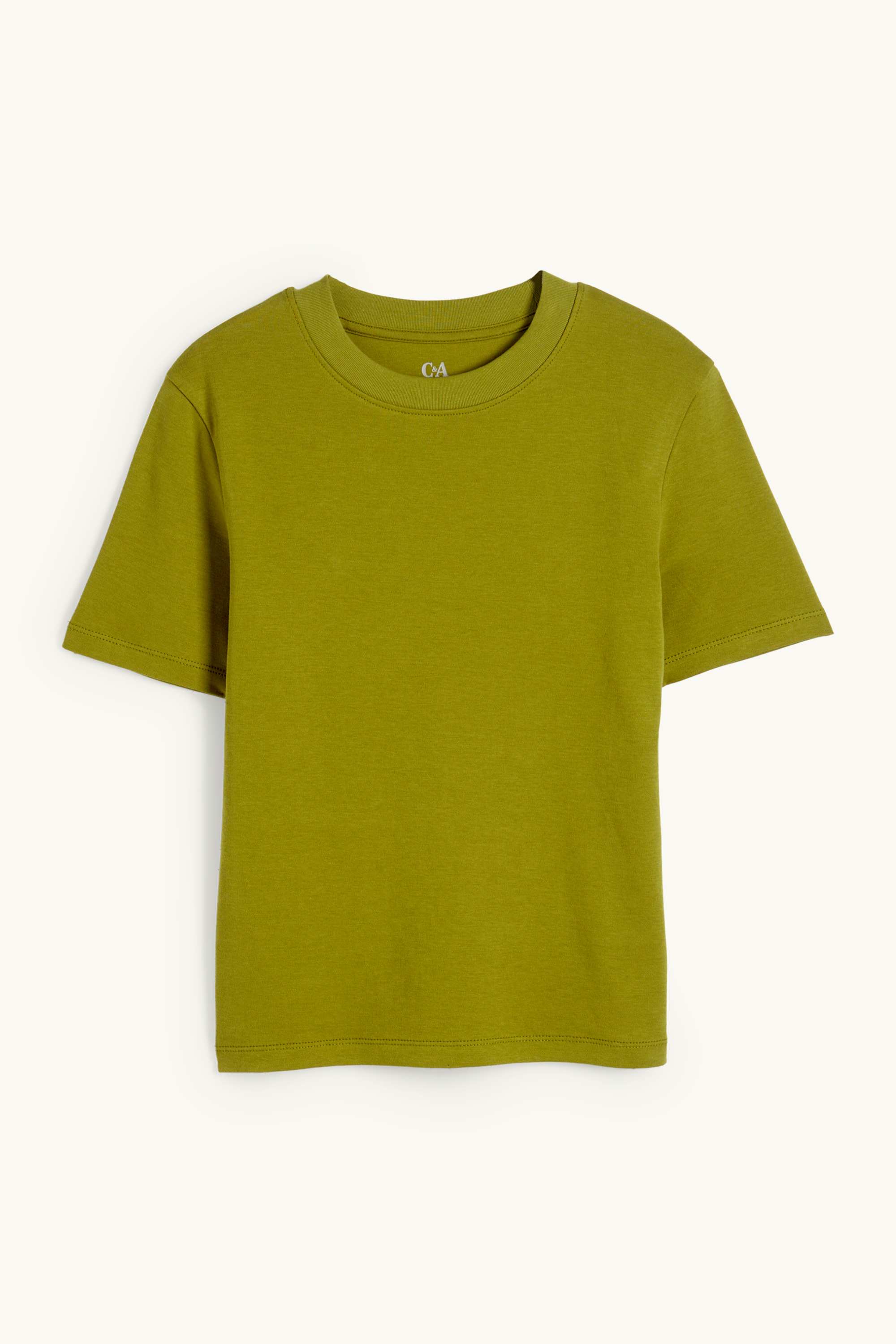 T-shirt - slim fit green