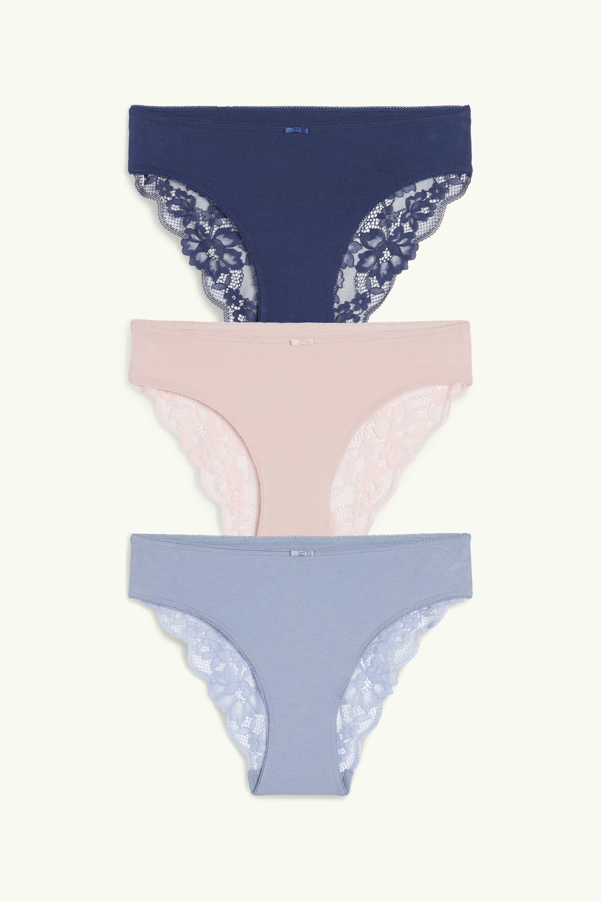 Multipack of 3 - knickers dark blue