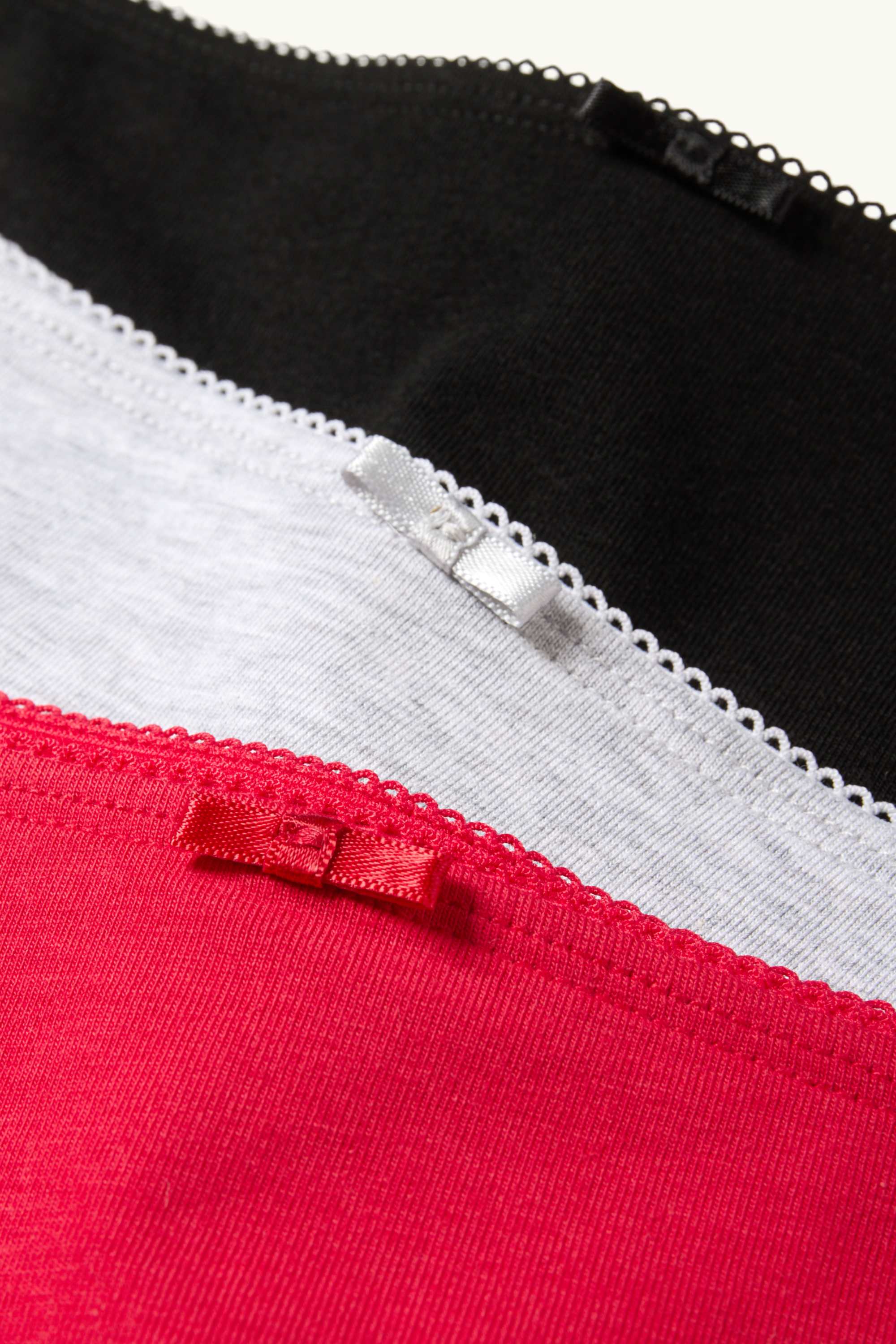 Multipack of 3 - knickers red
