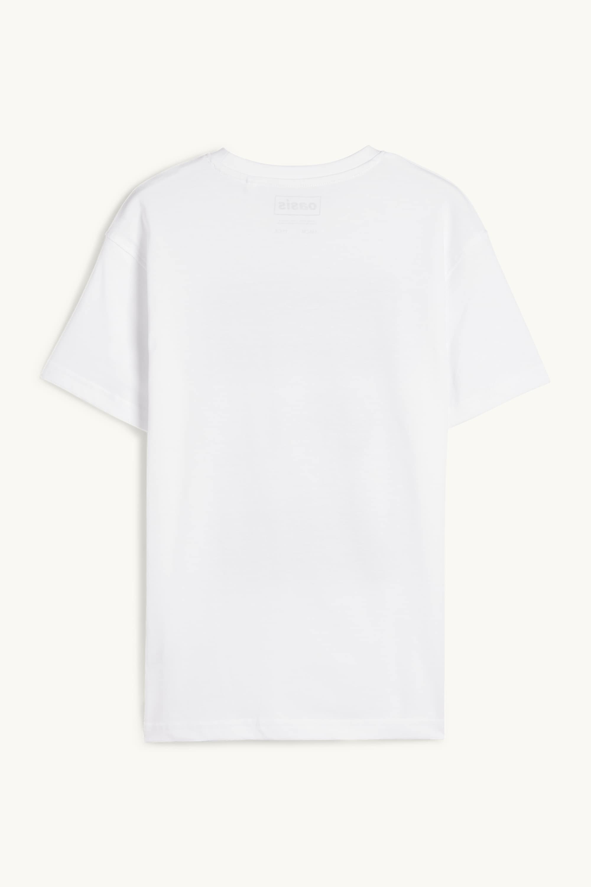 Oasis - short sleeve T-shirt white