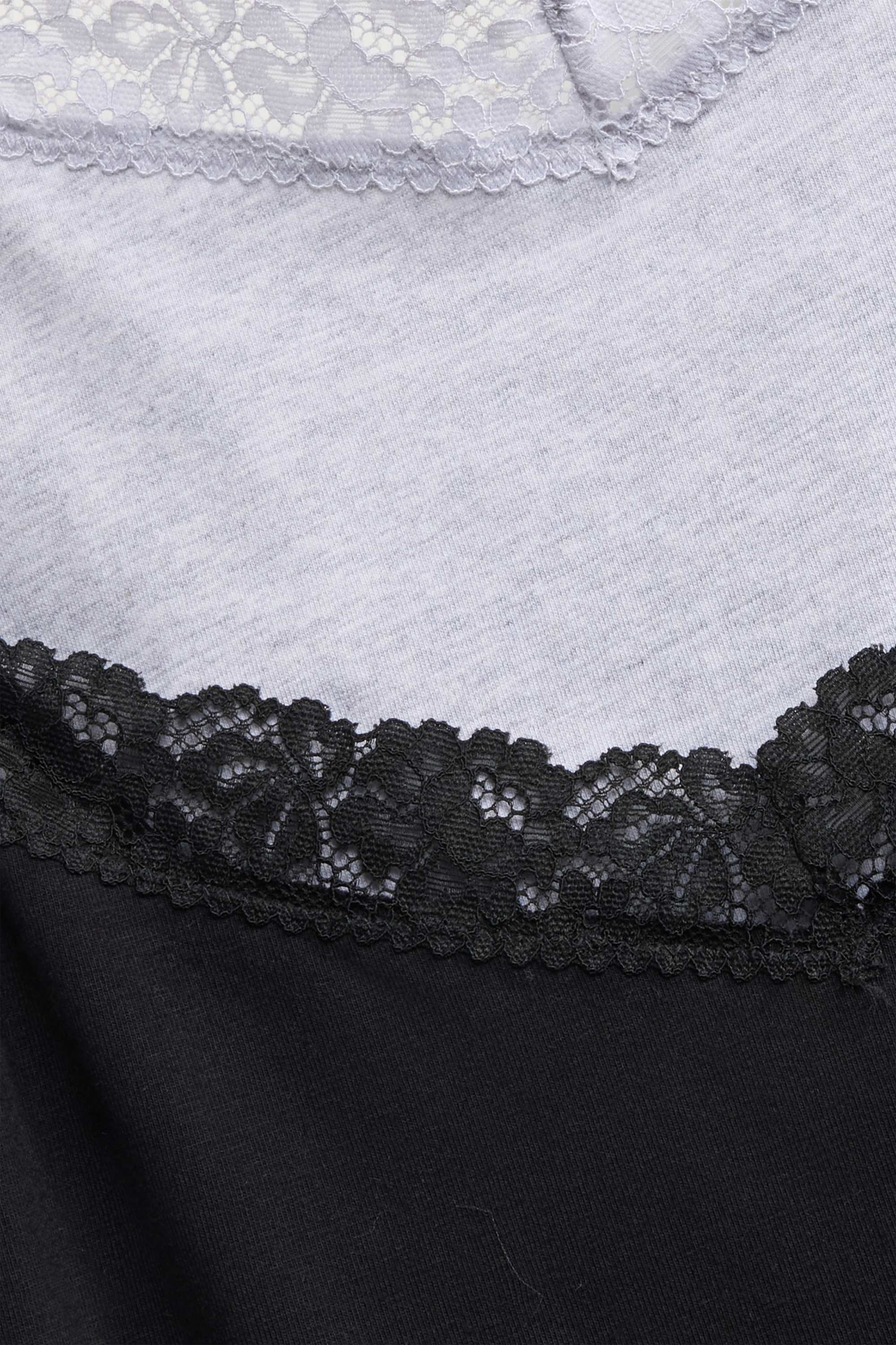 Multipack of 2 - camisole black / gray