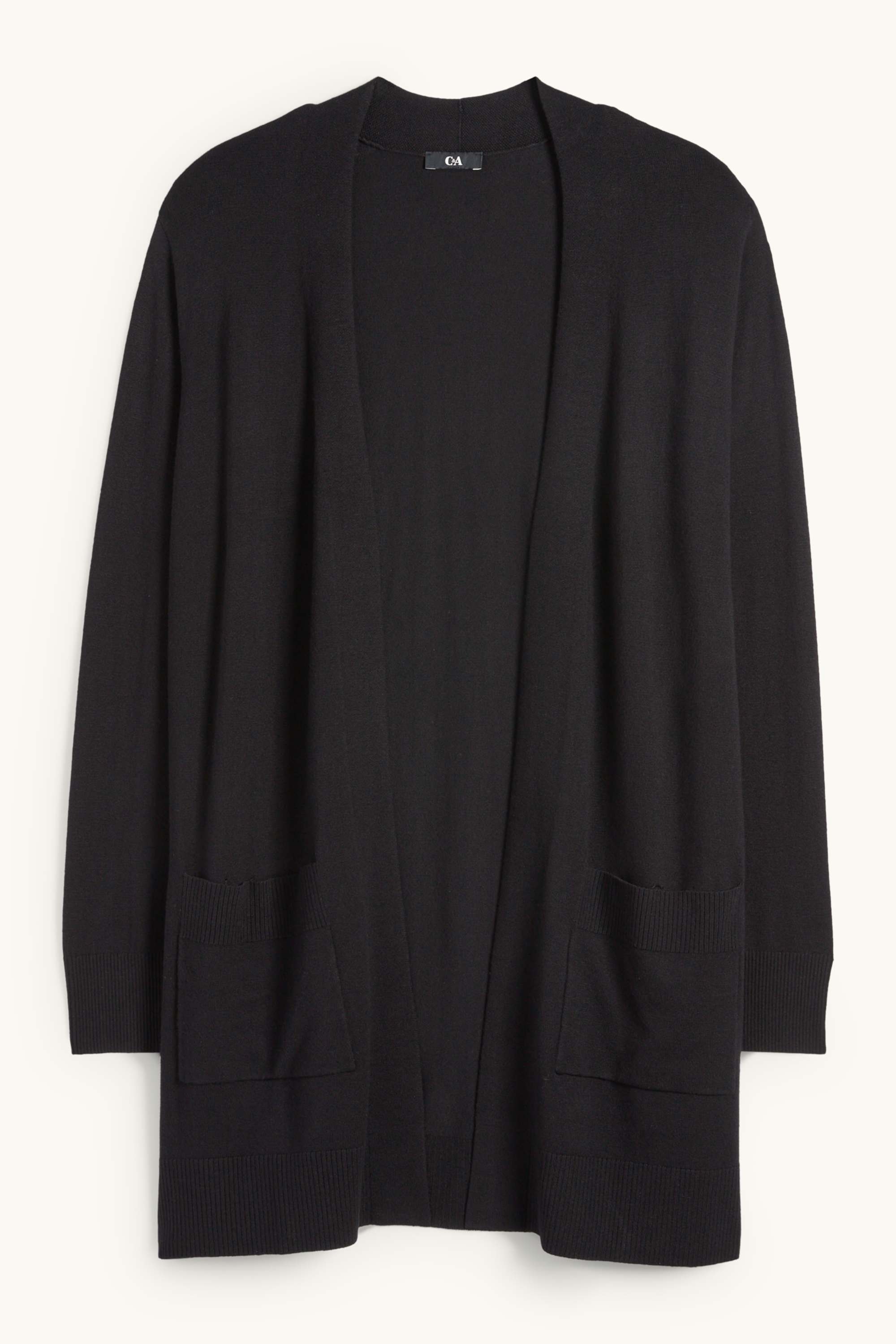 Long cardigan black