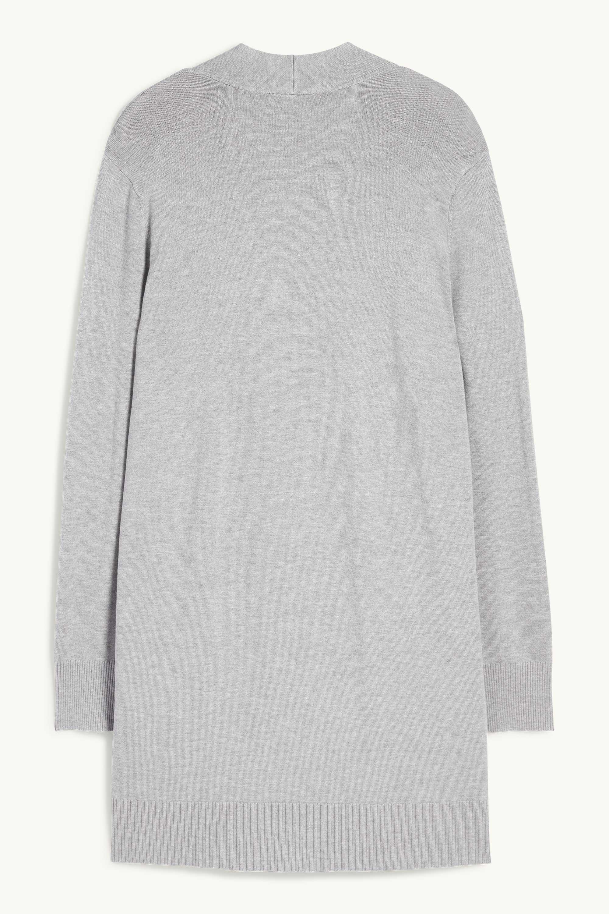 Long cardigan light gray