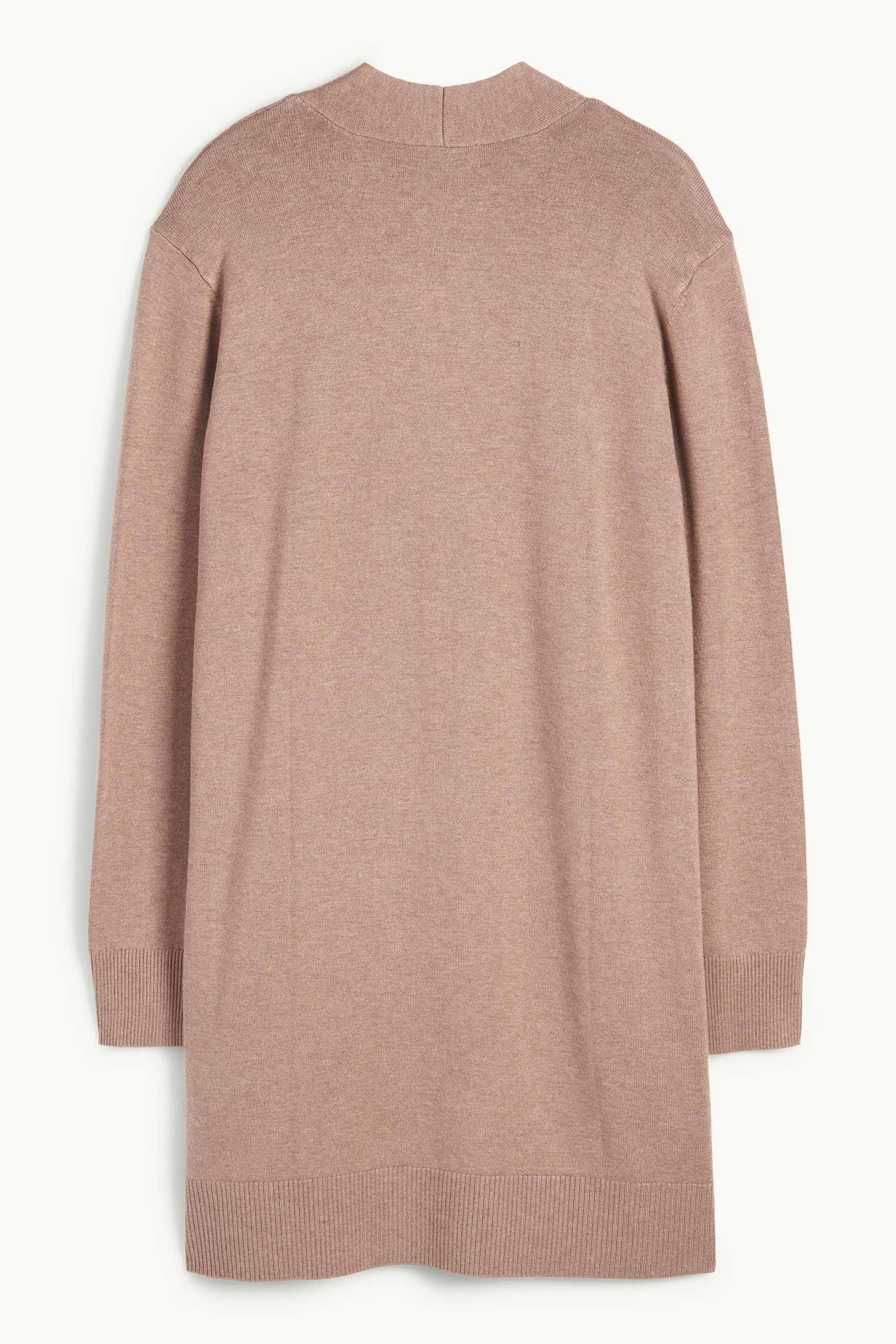 Long cardigan light brown