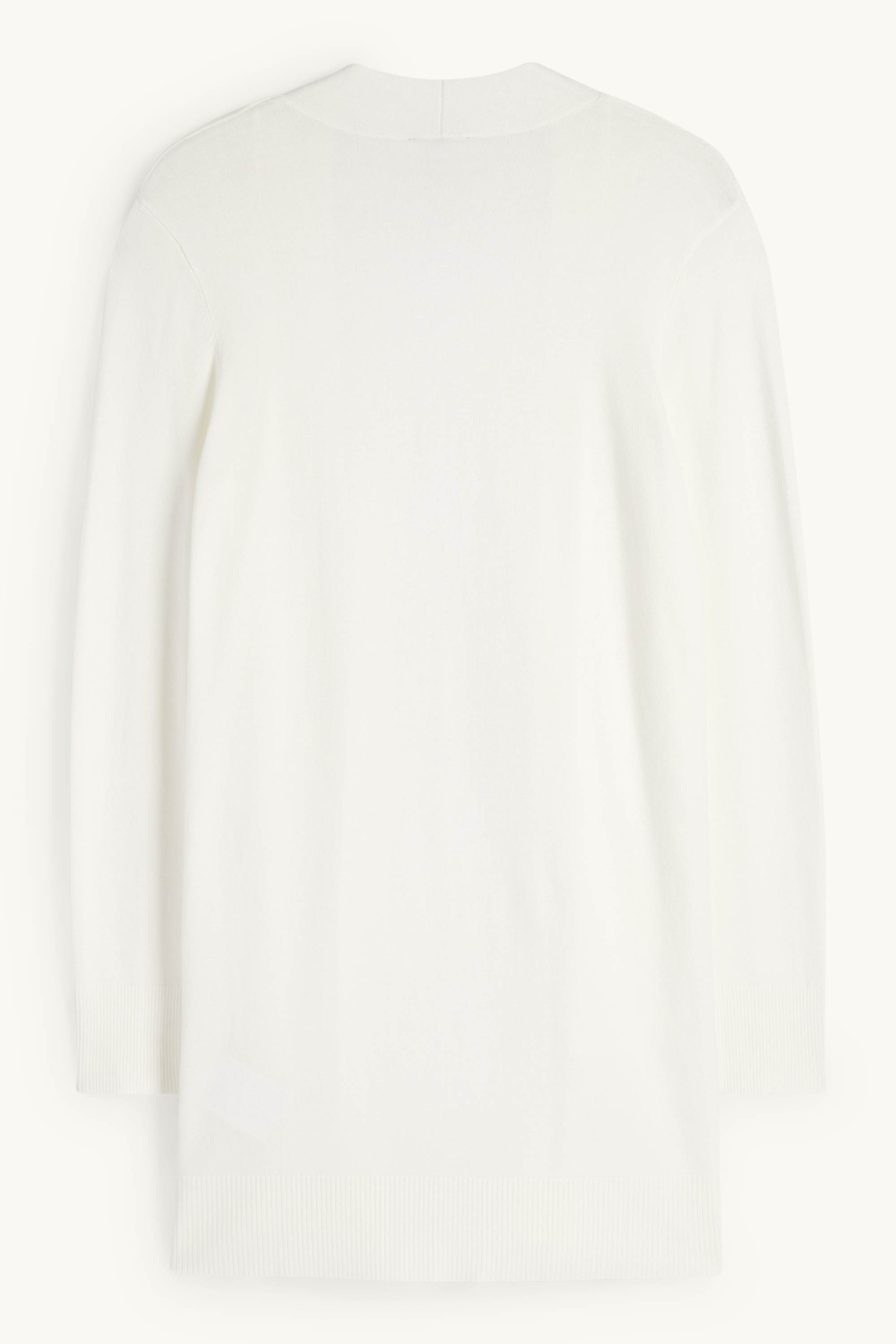 Long cardigan white