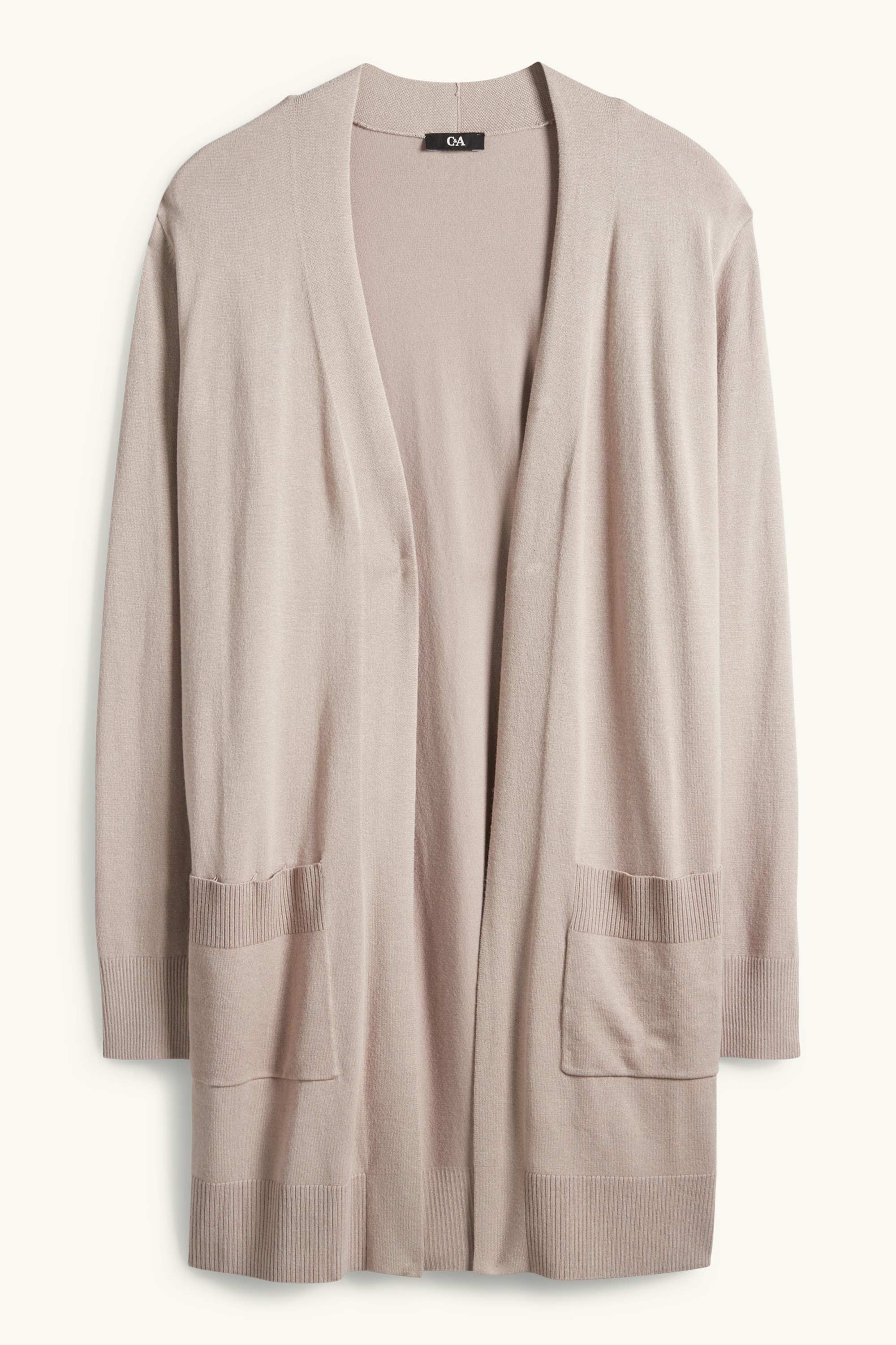 Long cardigan beige