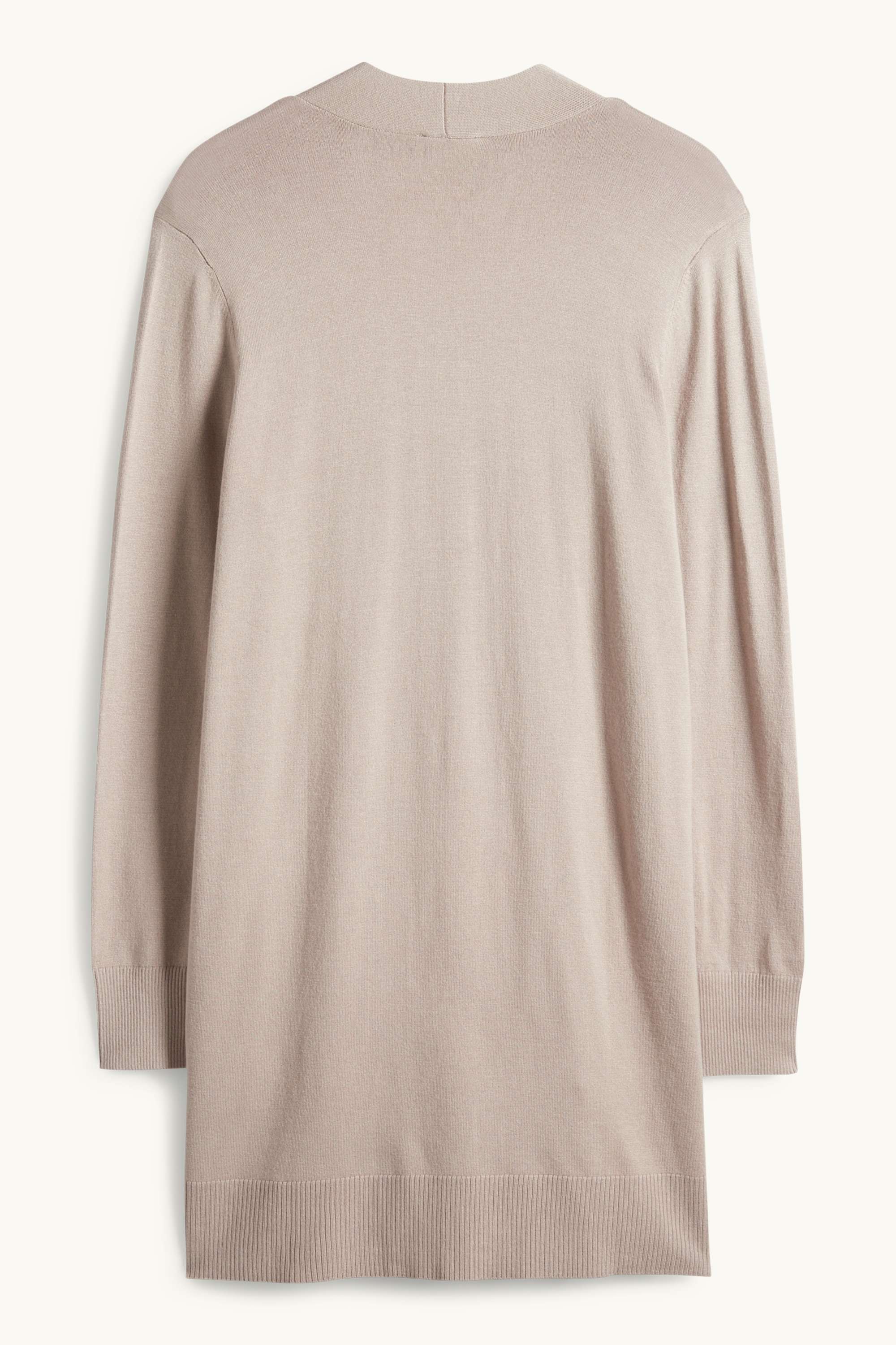 Long cardigan beige
