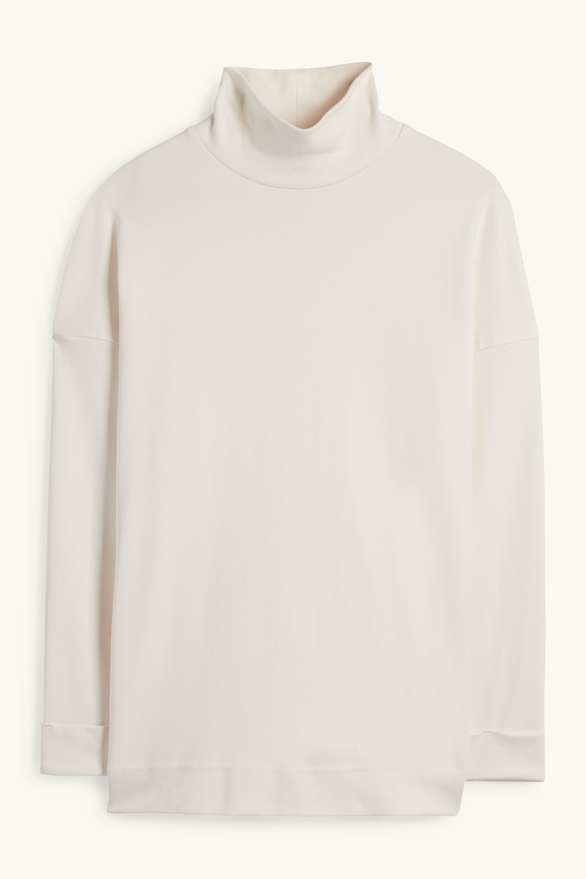 Turtleneck top cremewhite