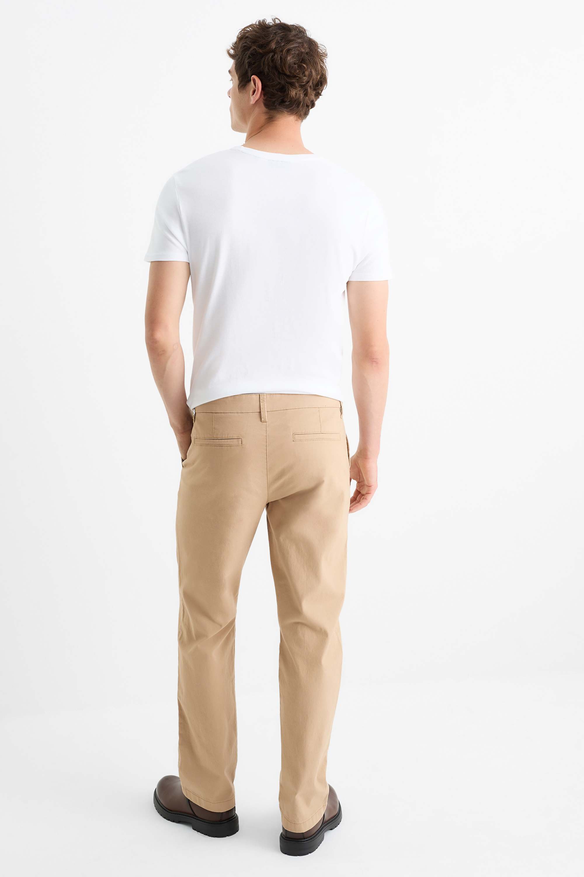 Chinos - regular fit beige