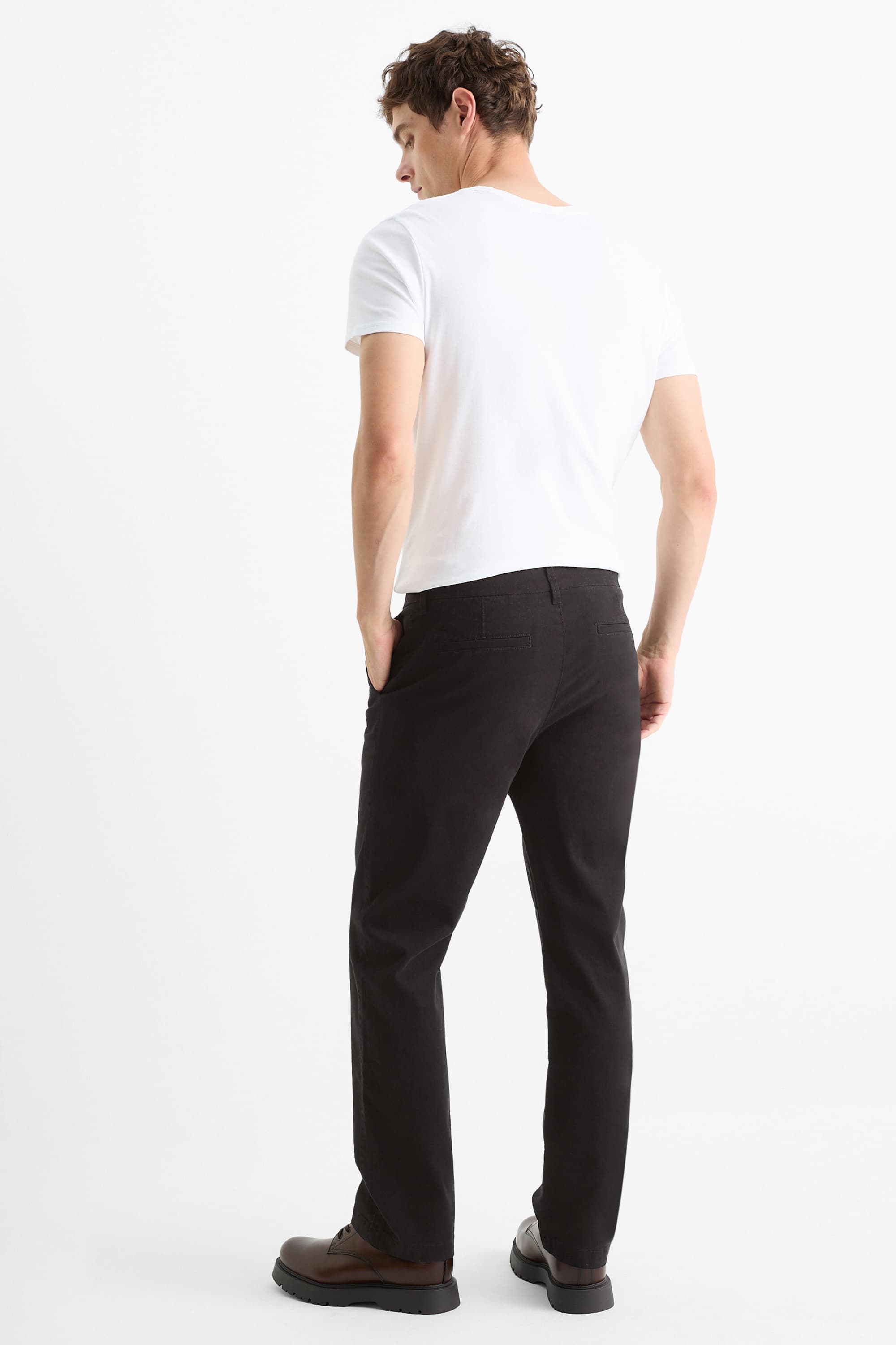 Chinos - regular fit black