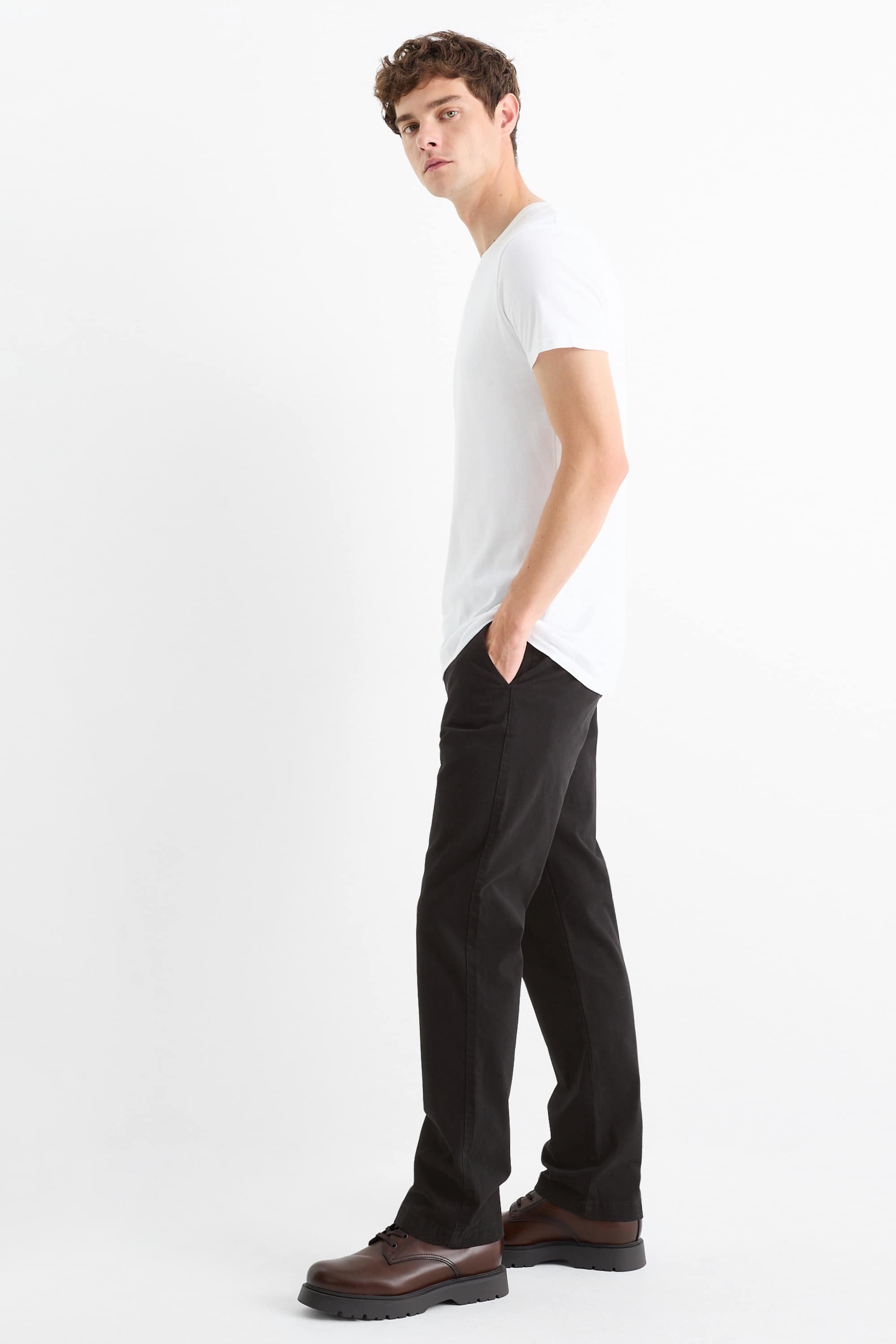 Chinos - regular fit black