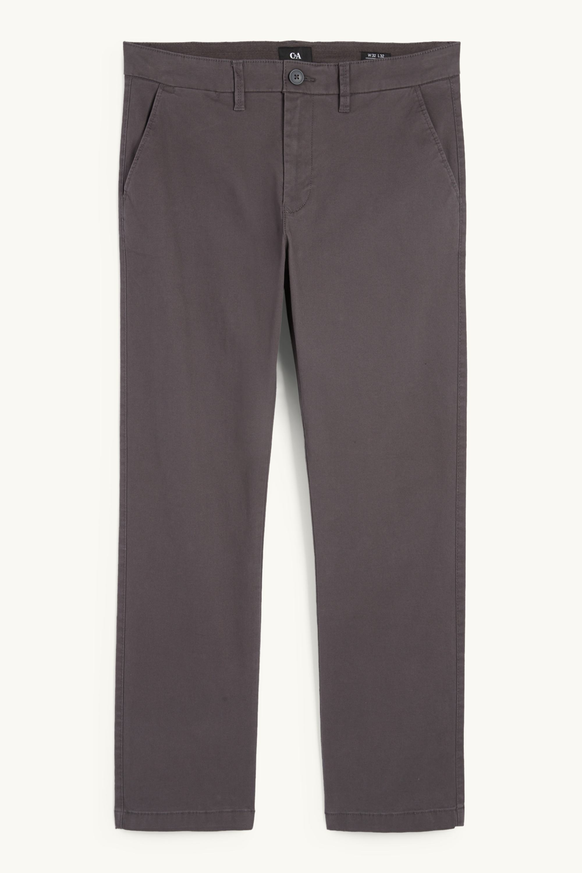 Chinos - regular fit dark gray