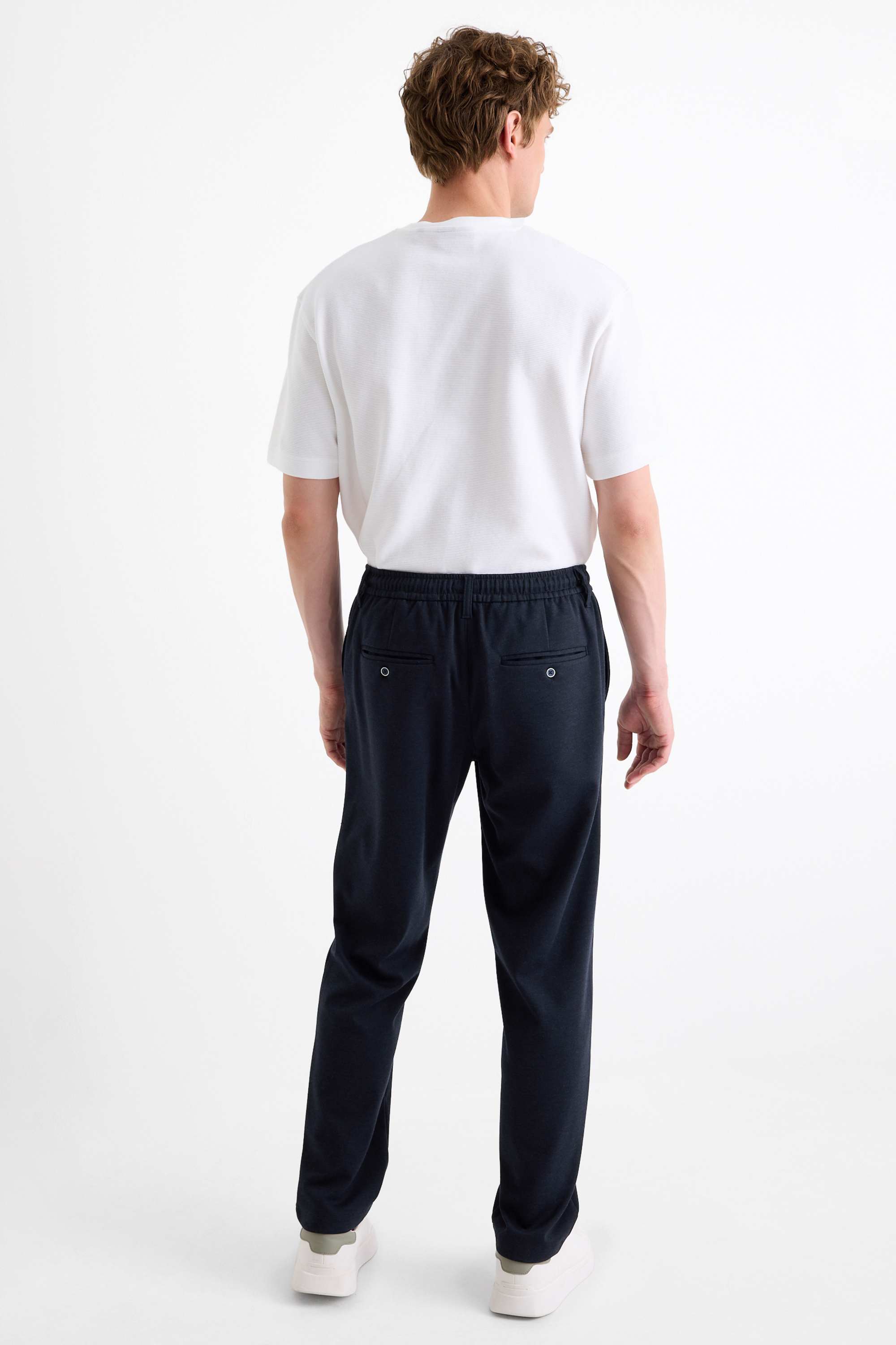 Chinos - tapered fit dark blue