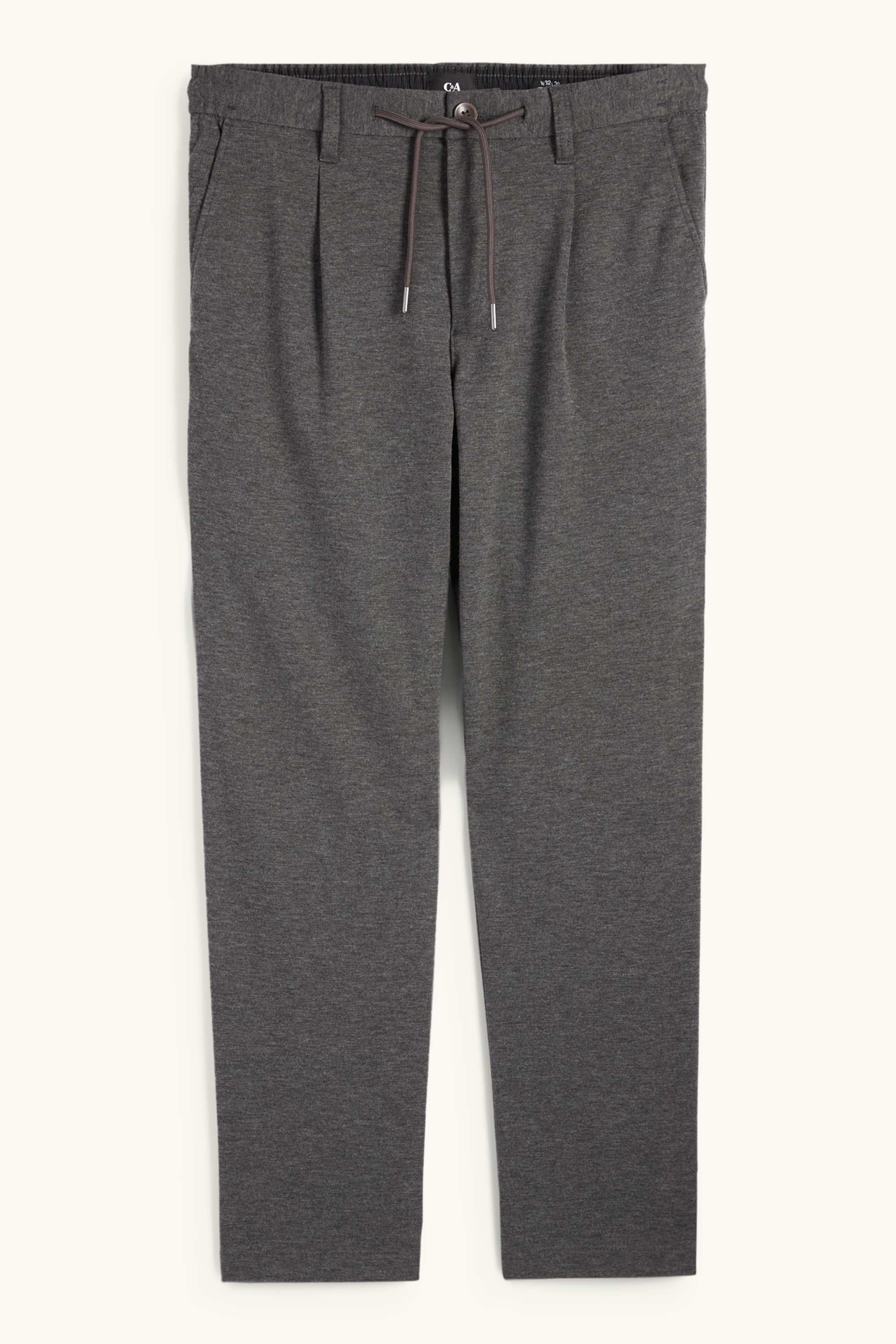 Chinos - tapered fit dark gray