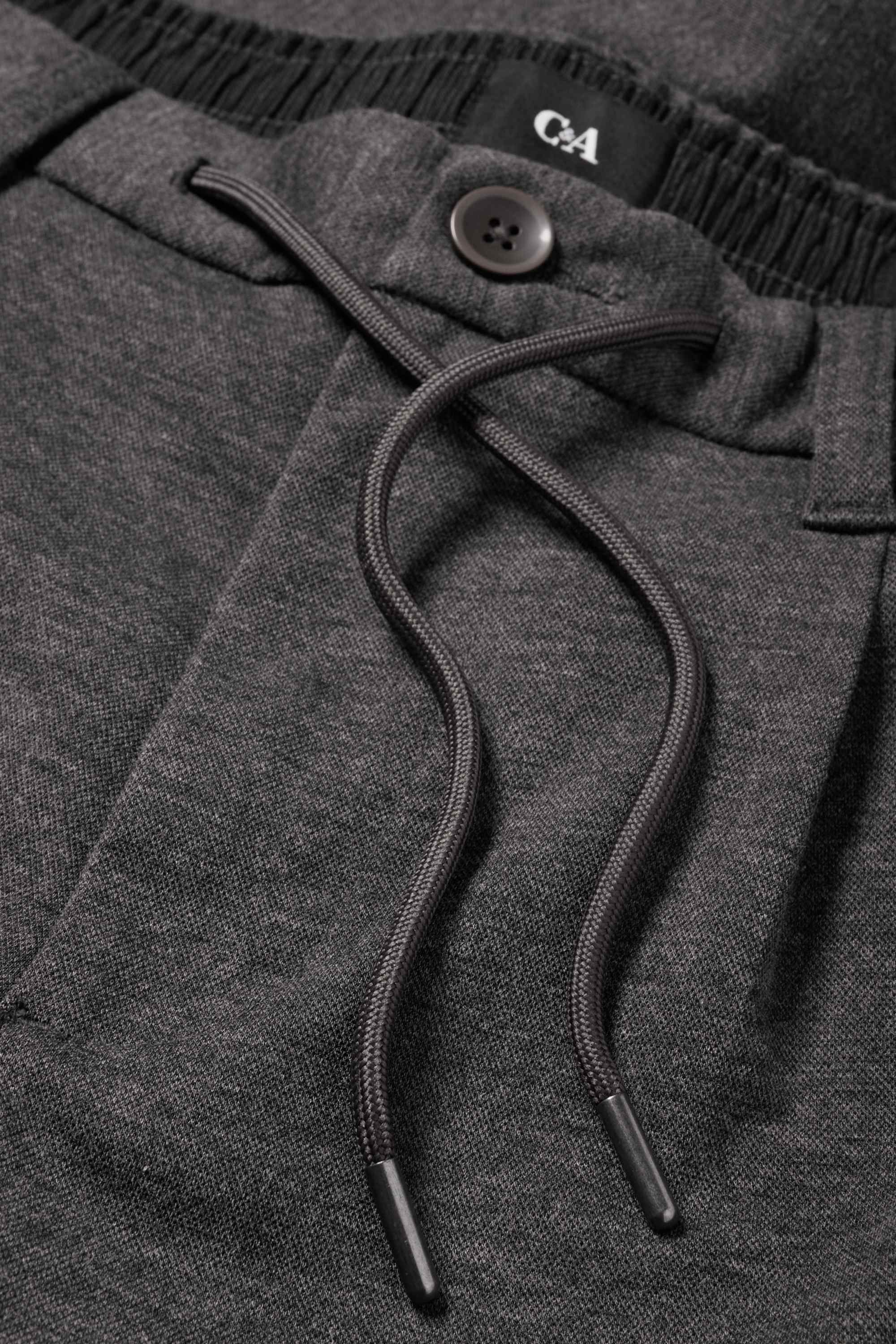 Chinos - tapered fit dark gray