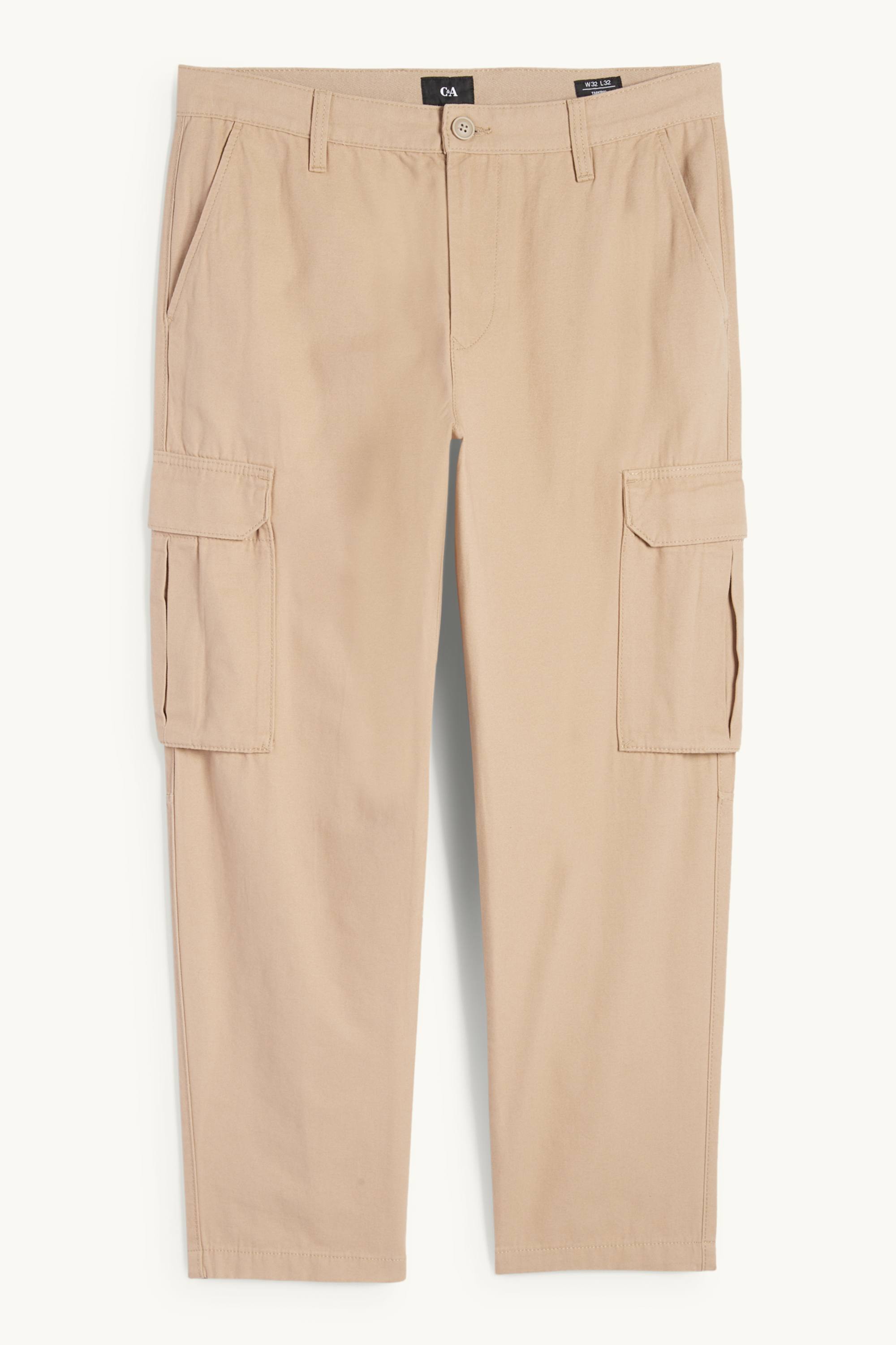 Cargo trousers beige