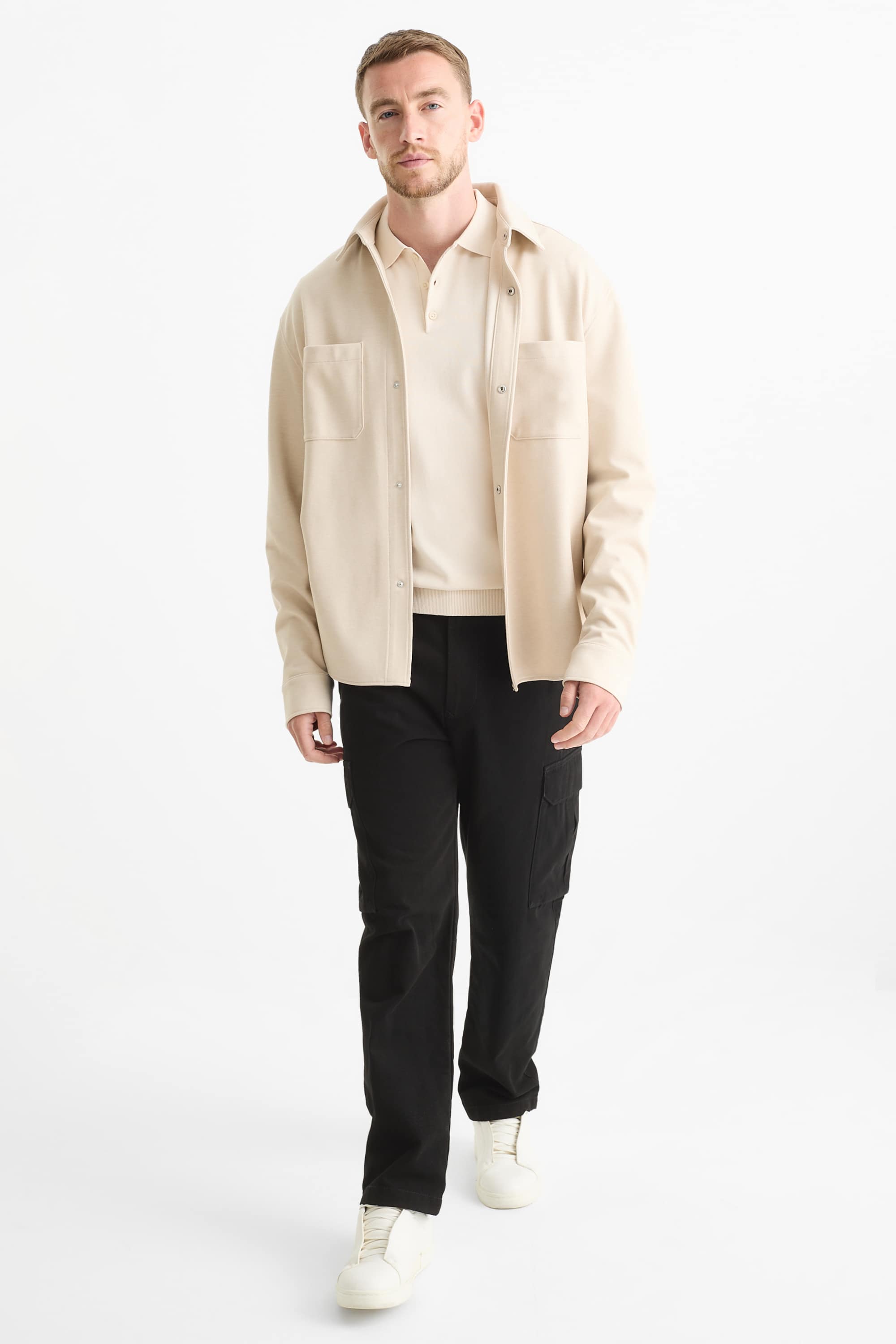 Cargo trousers black