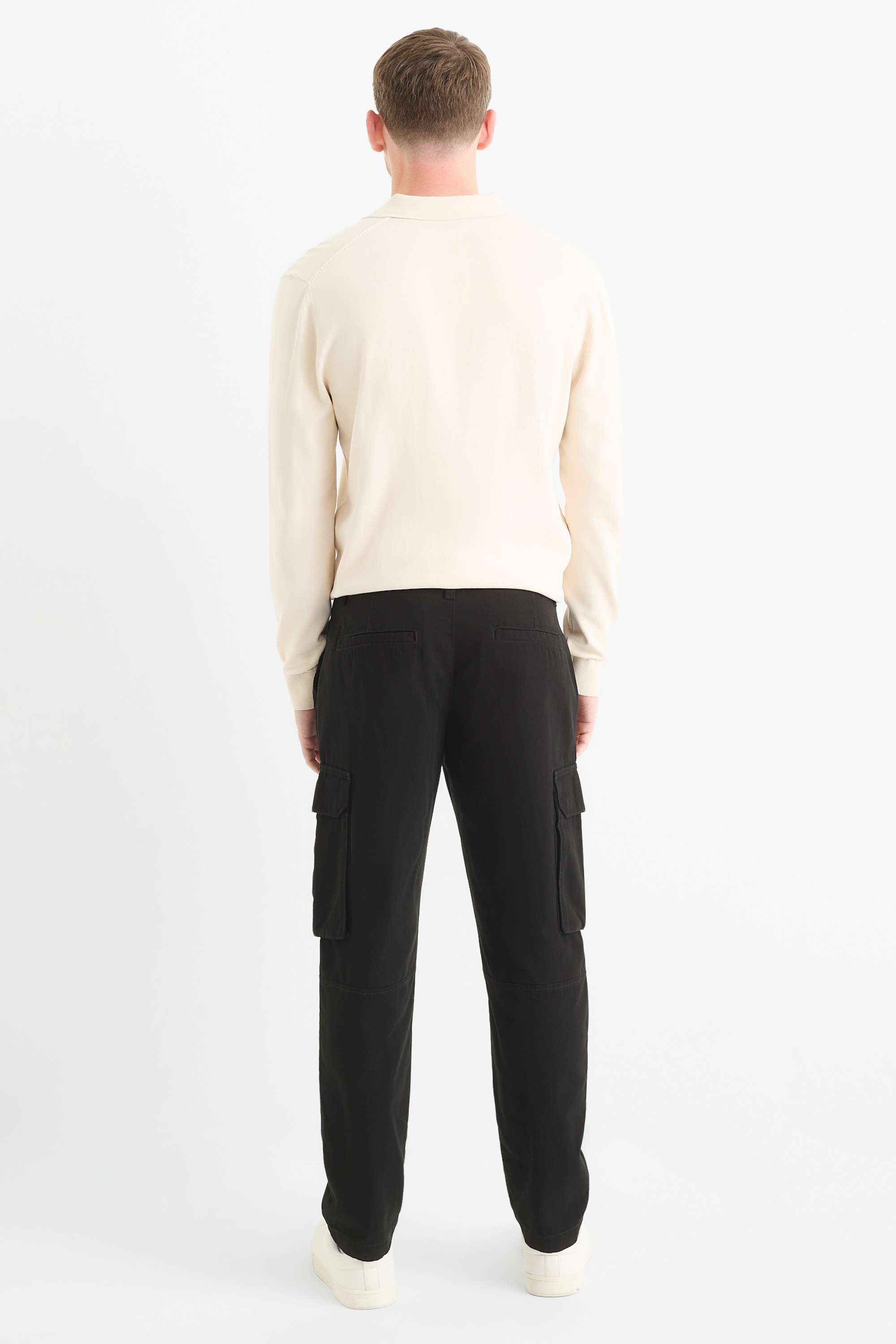 Cargo trousers black
