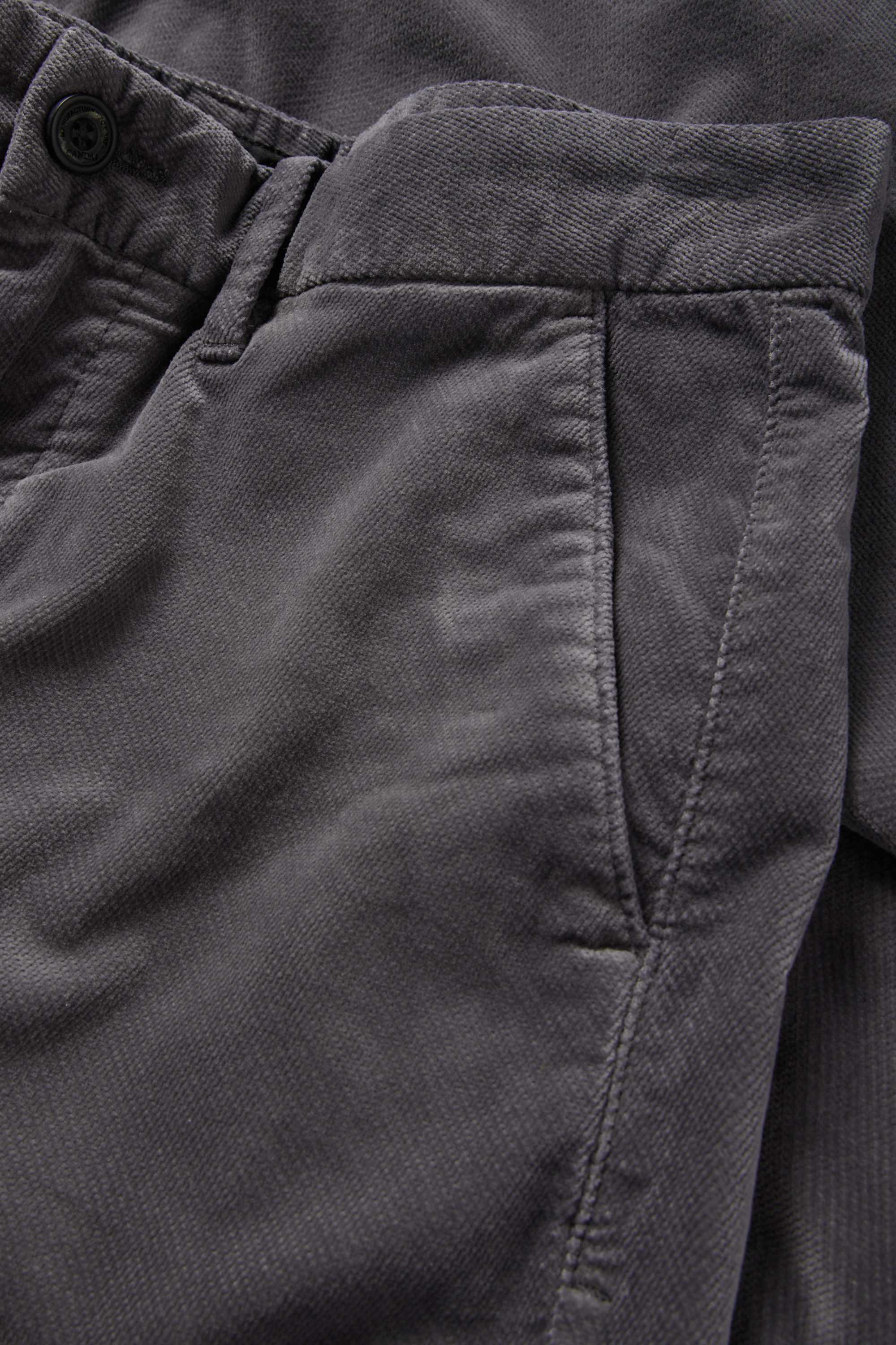 Chinos - regular fit - textured dark gray