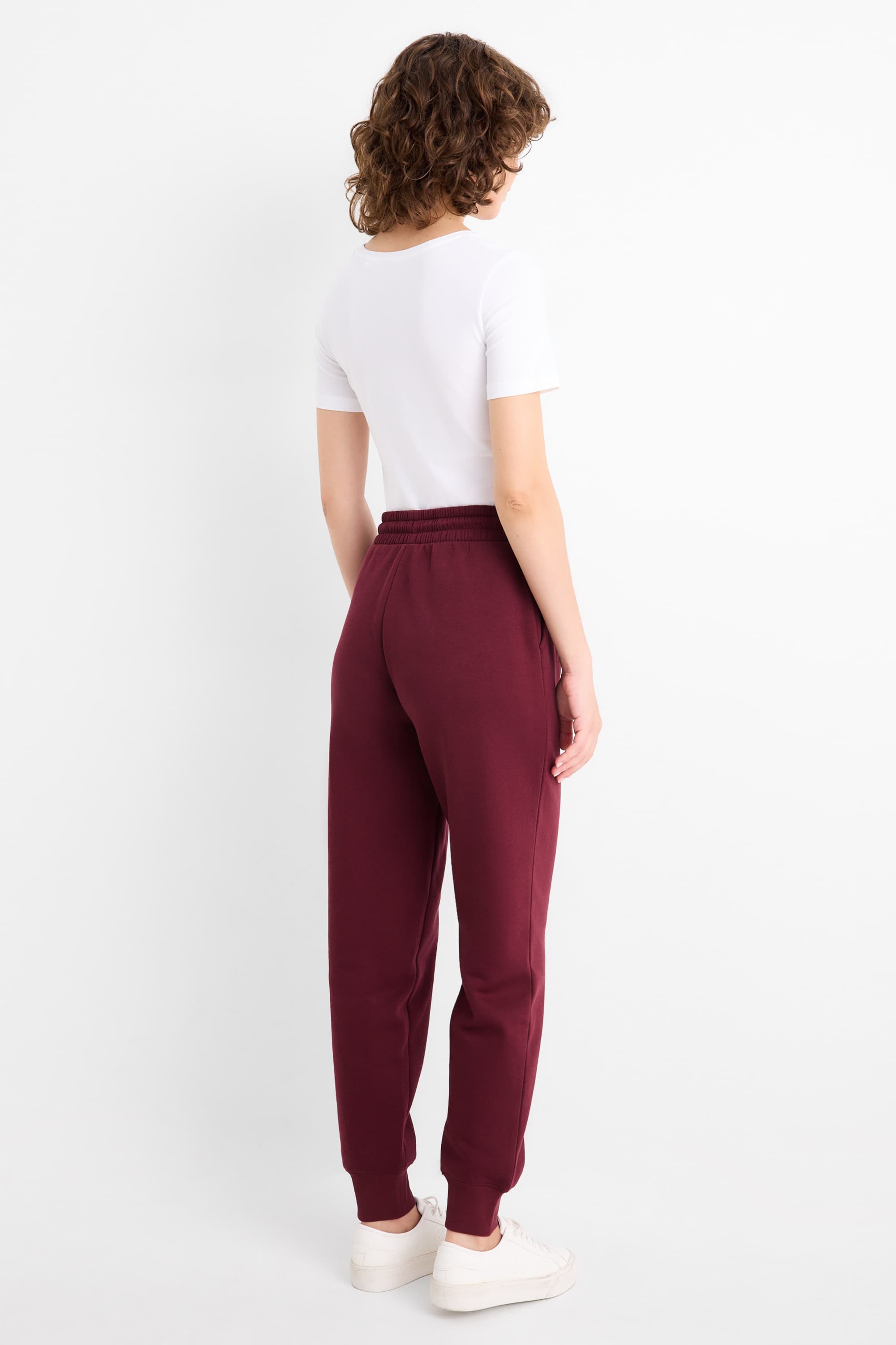 Joggers bordeaux