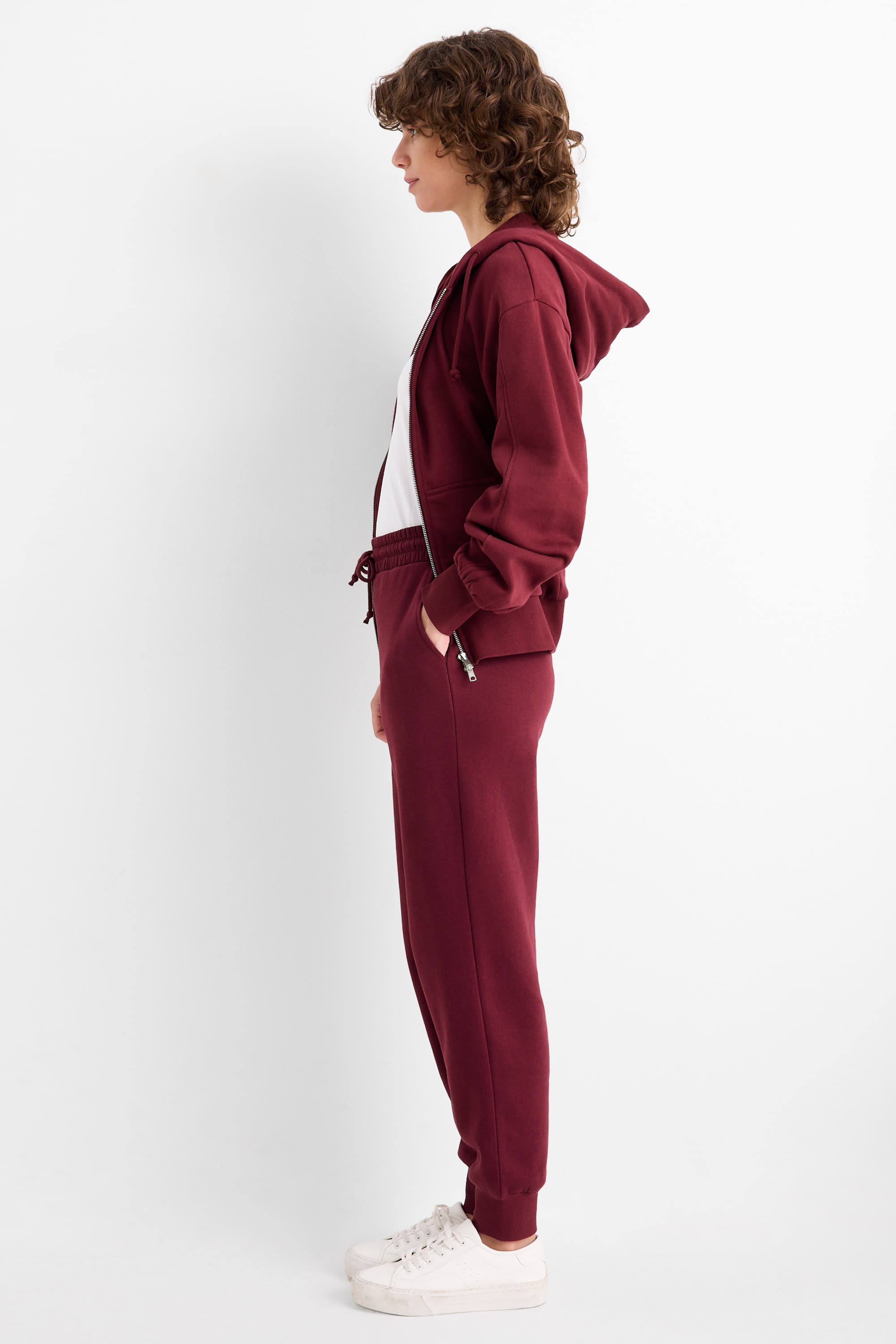 Joggers bordeaux