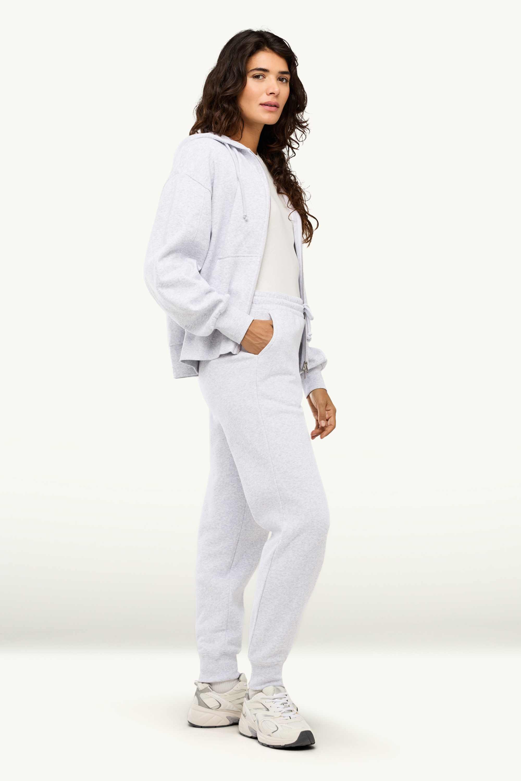 Joggers light gray-melange
