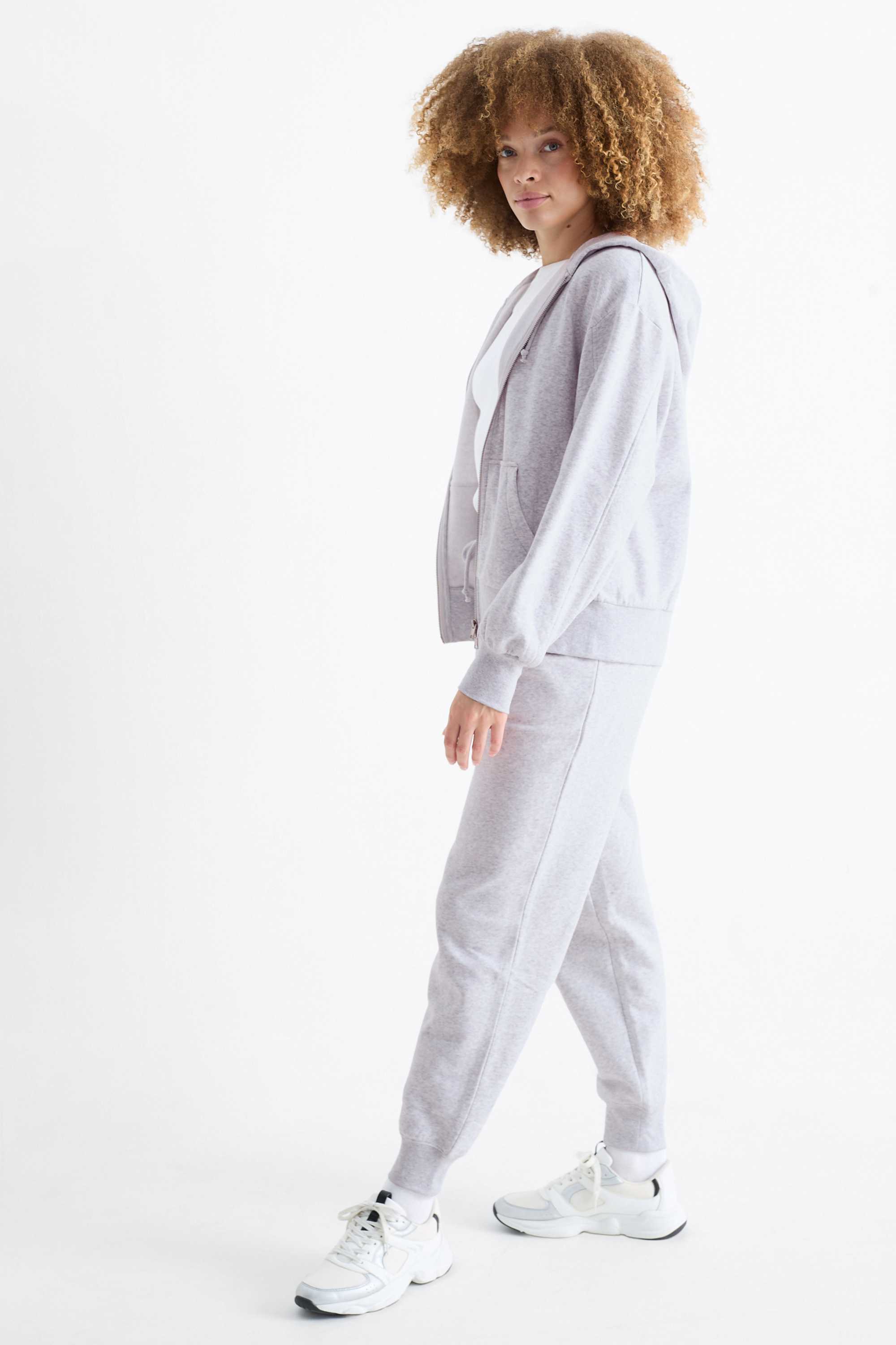 Joggers light gray-melange