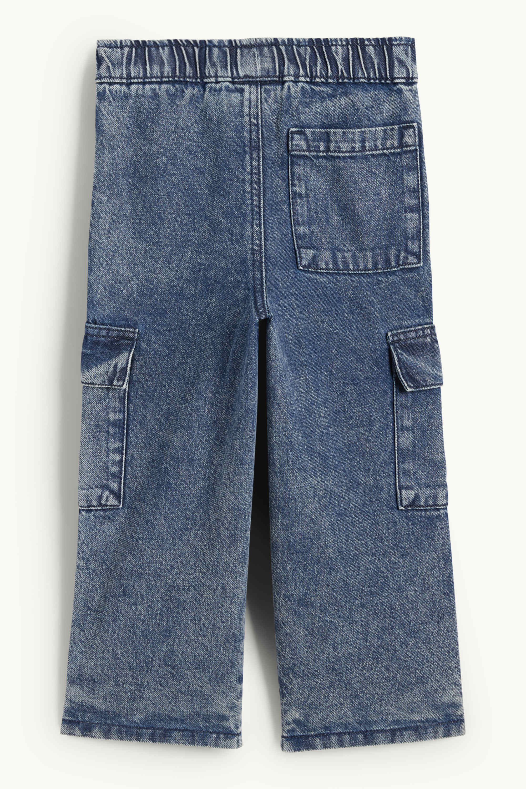 Cargo jeans - thermal jeans blue denim