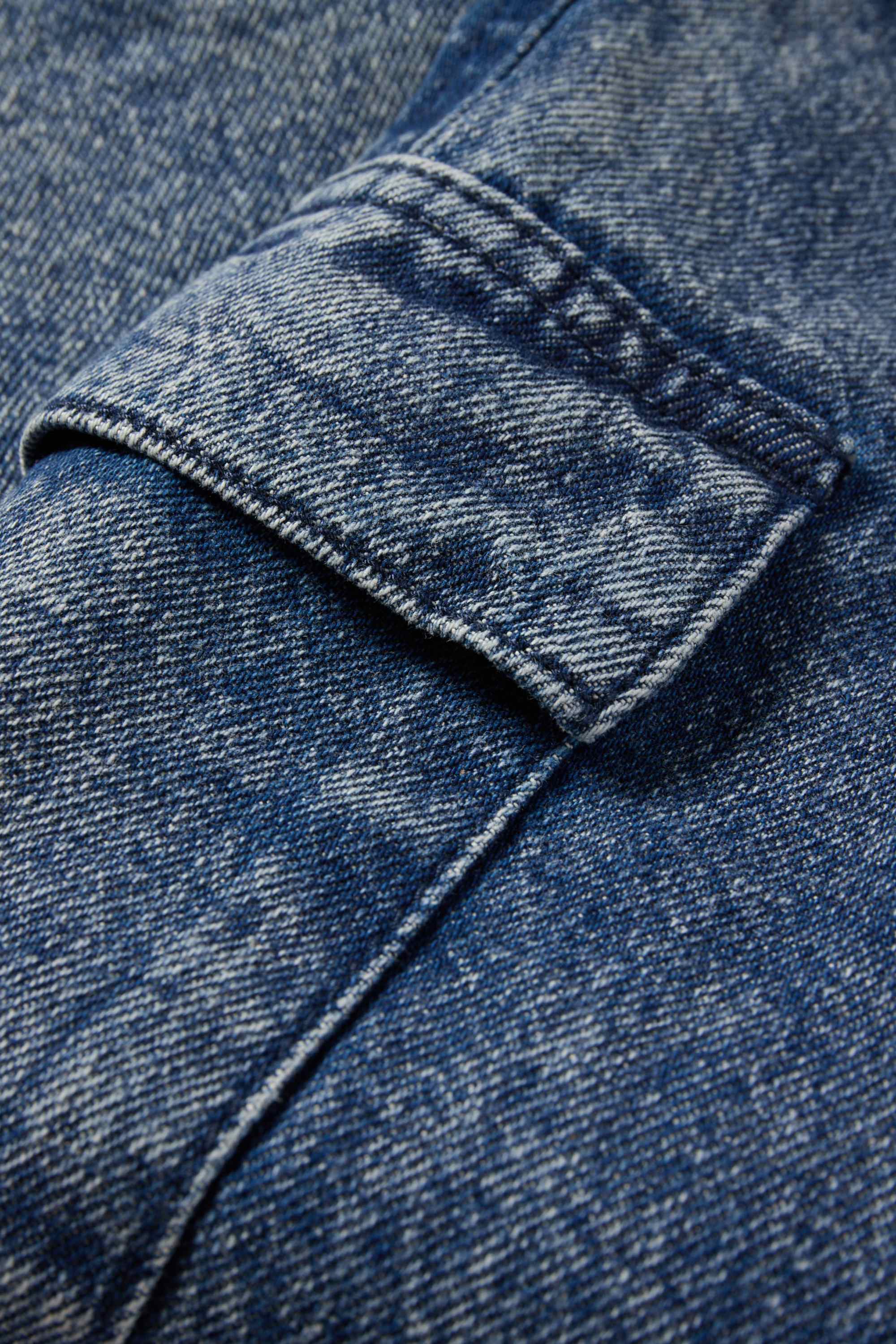 Cargo jeans - thermal jeans blue denim