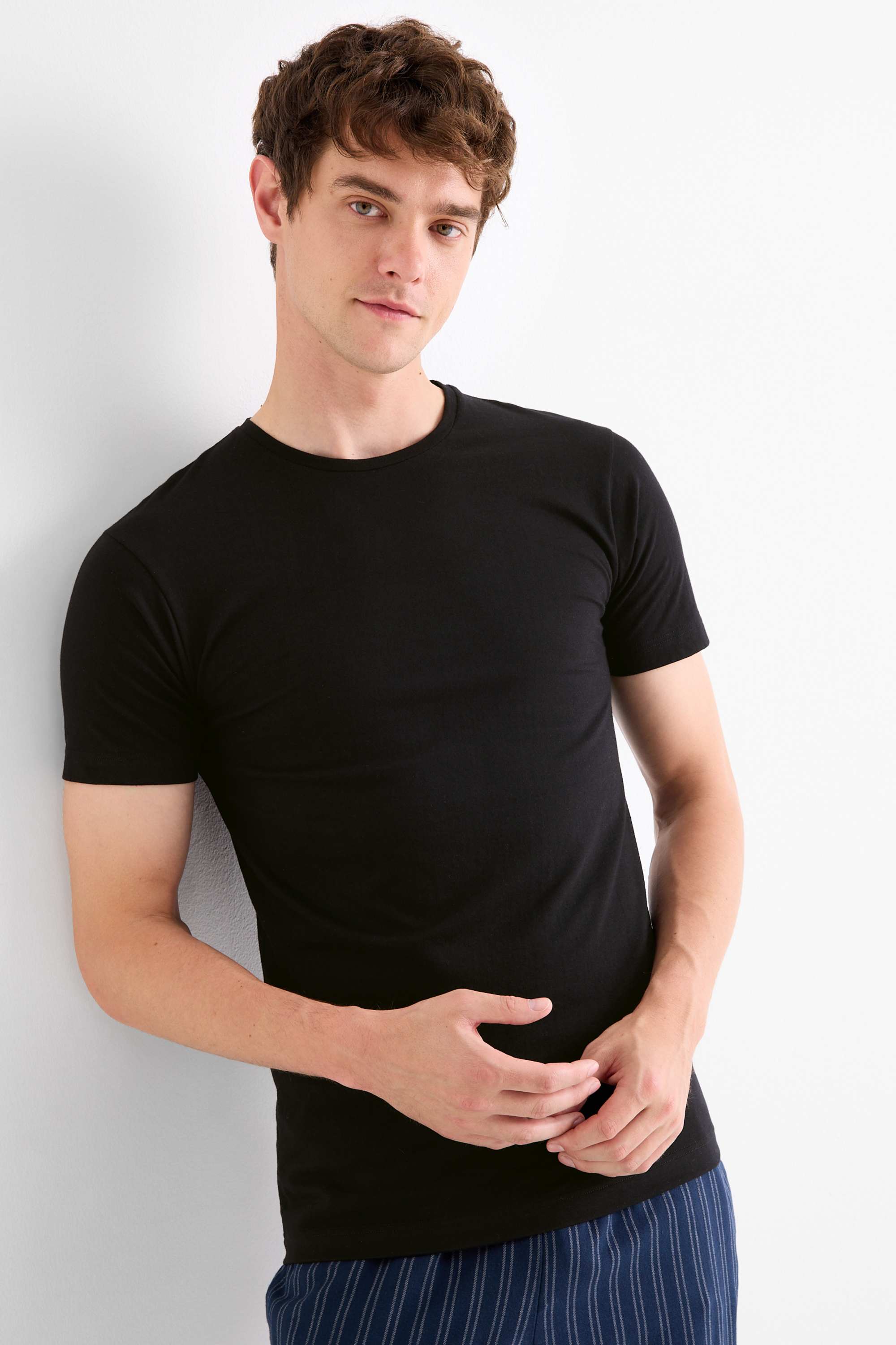 Multipack of 3 - vest black