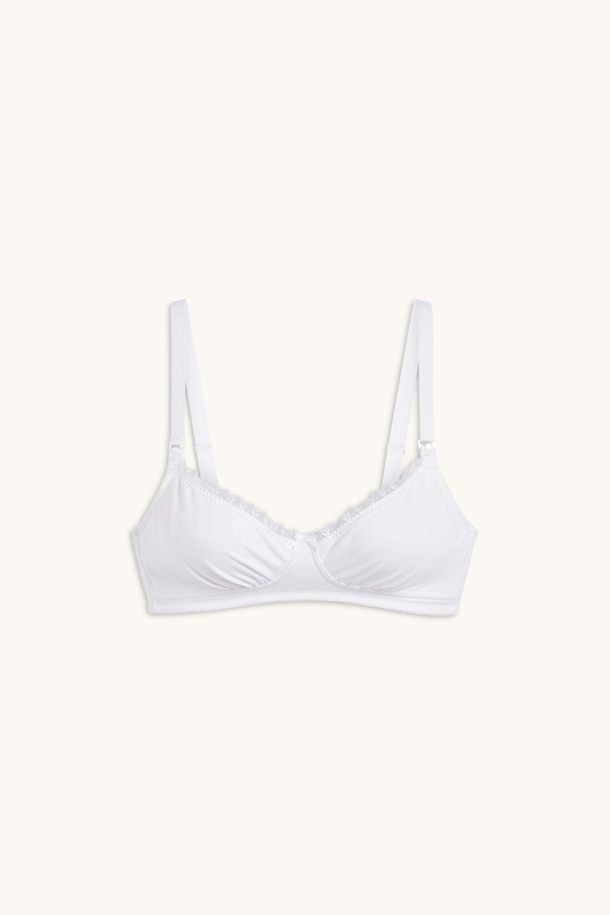 Multipack of 2 - non-wired nursing bra white