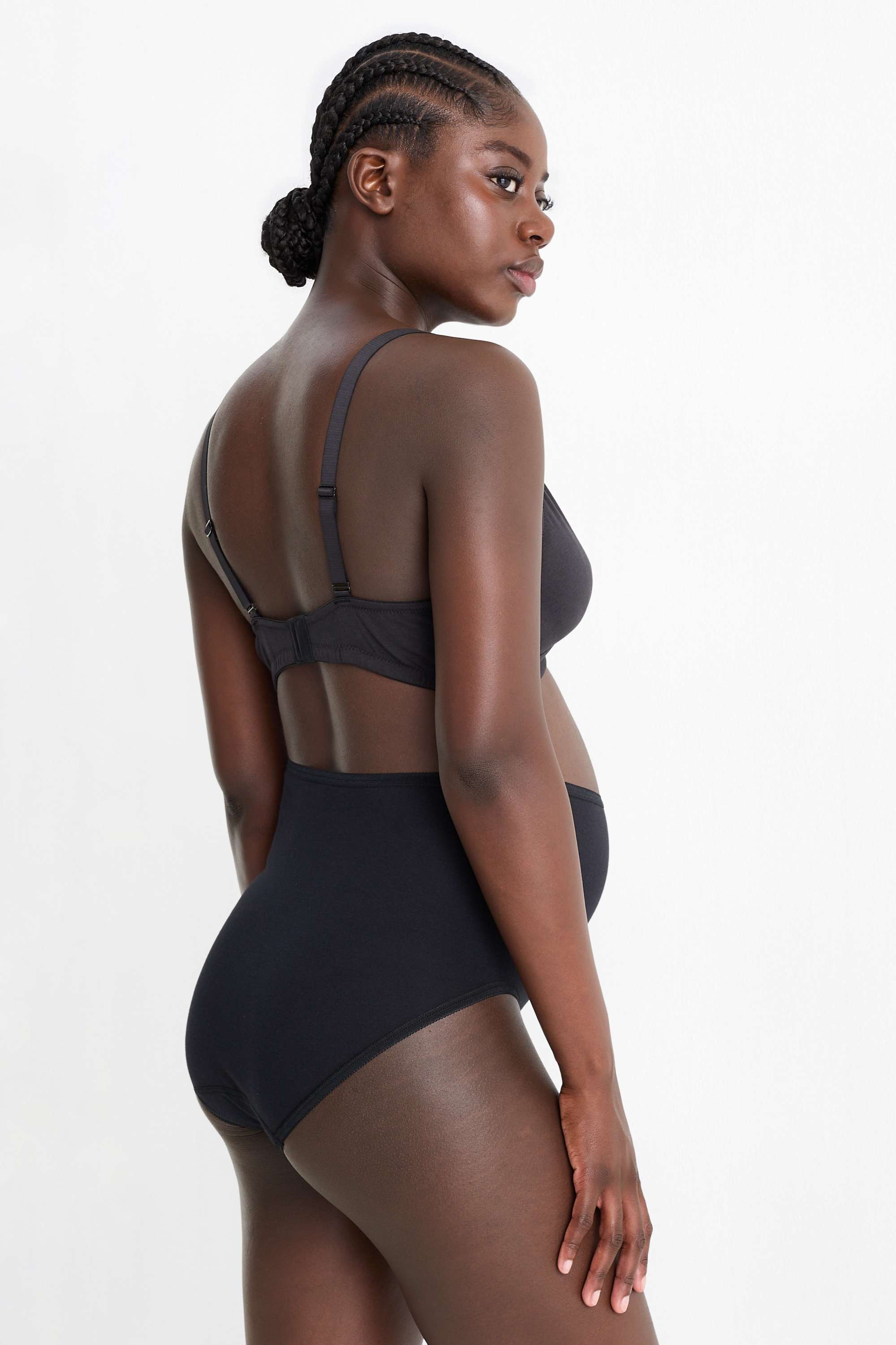 Multipack of 2 - non-wired nursing bra black