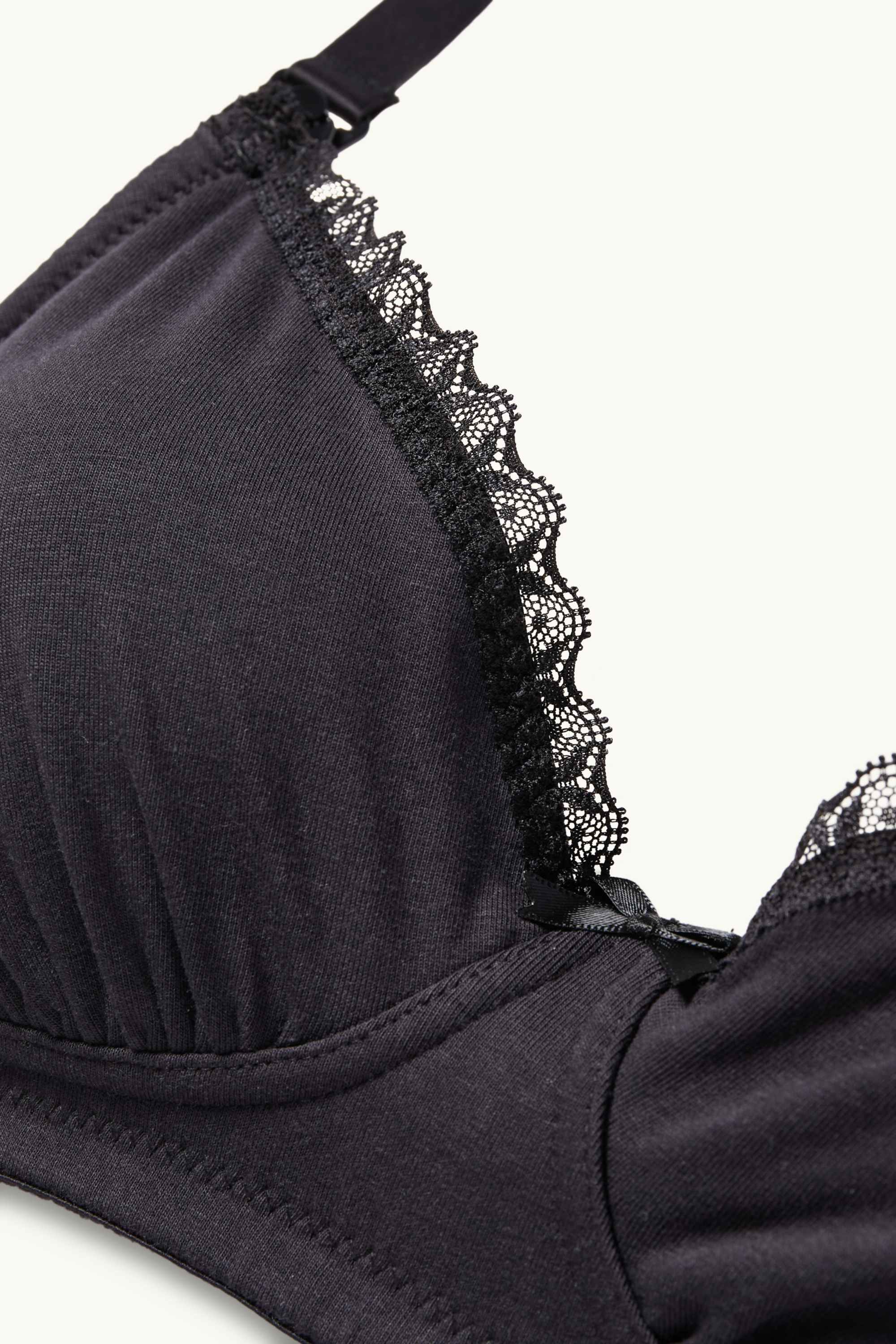 Multipack of 2 - non-wired nursing bra black