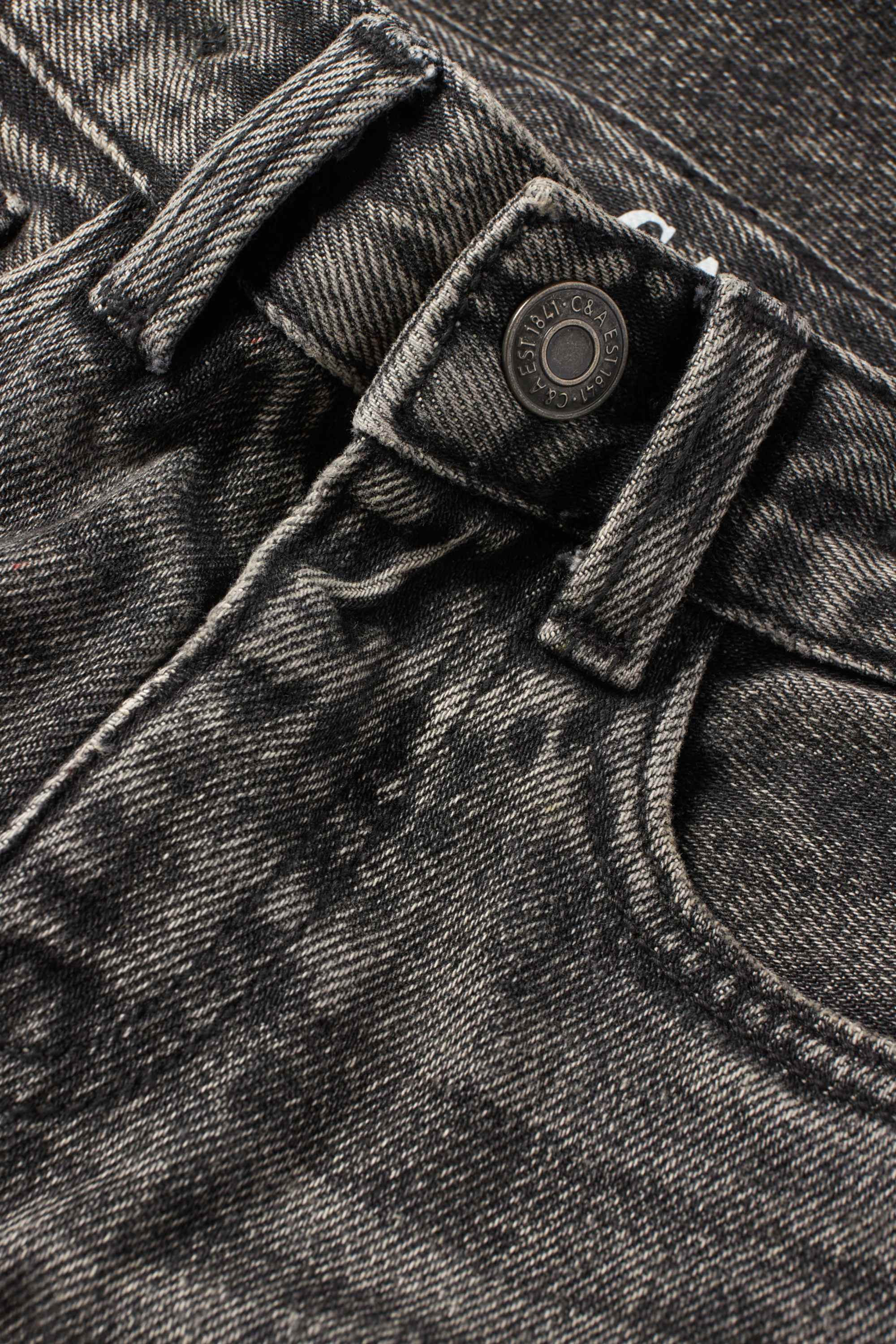 Loose fit jeans denim-gray