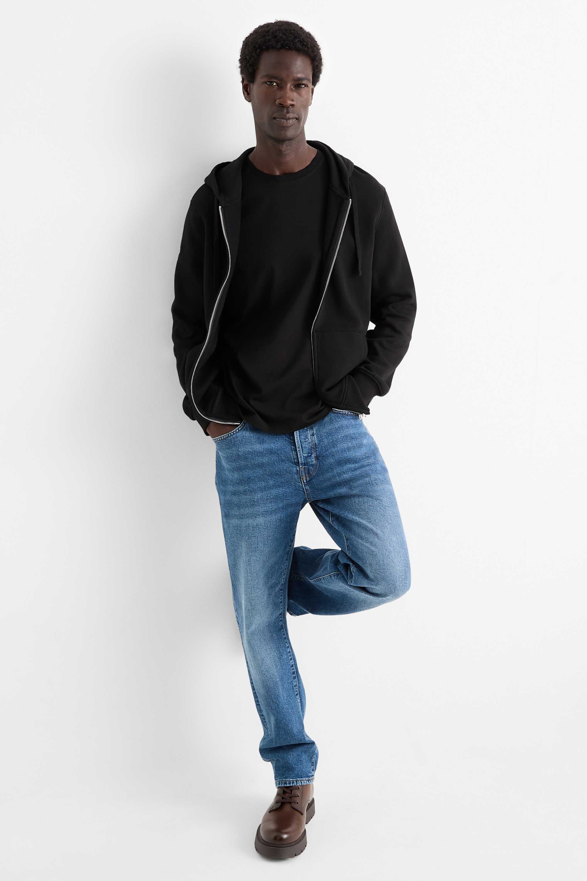 Multipack of 3 - T-shirt - regular fit black