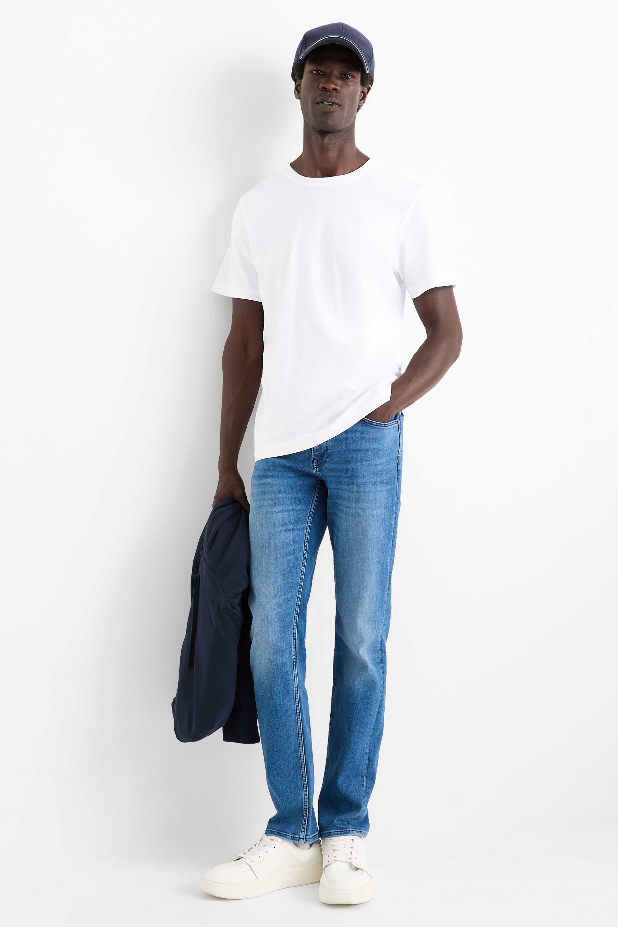 Multipack of 3 - T-shirt - regular fit white